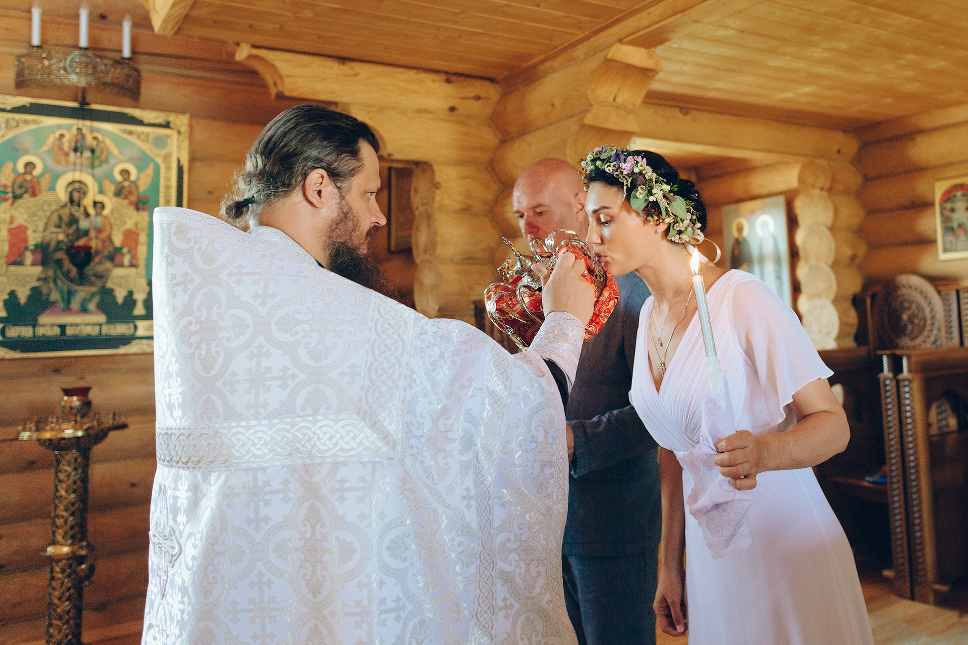 Венчание Андрея и Ирины. Фотограф на венчание, крещение