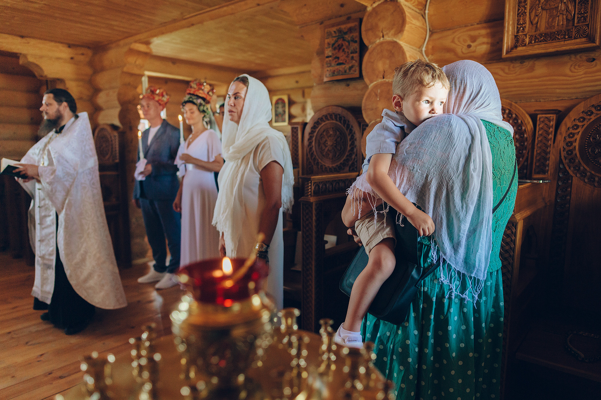 Венчание Андрея и Ирины. Фотограф на венчание, крещение