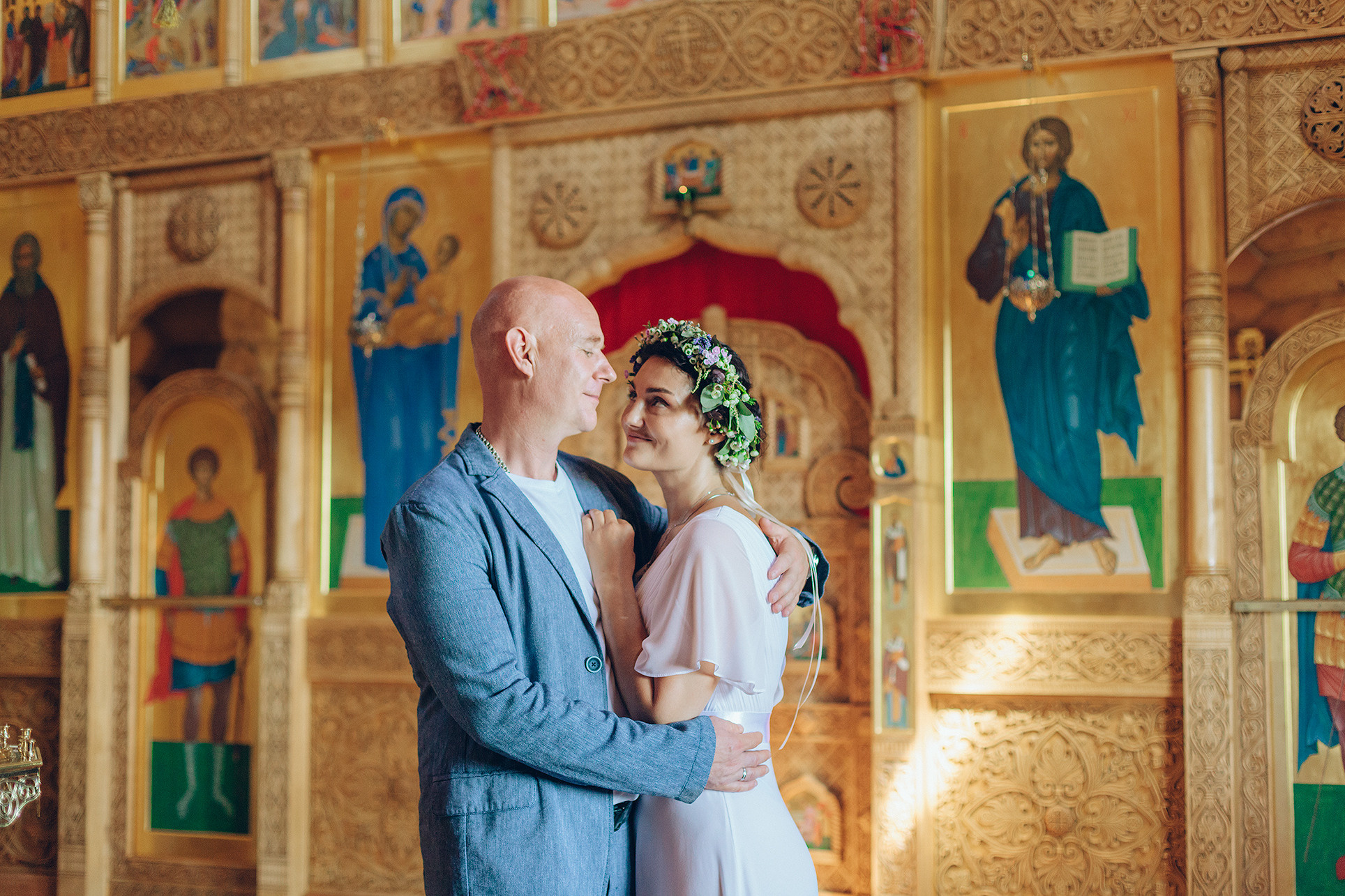 Венчание Андрея и Ирины. Фотограф на венчание, крещение