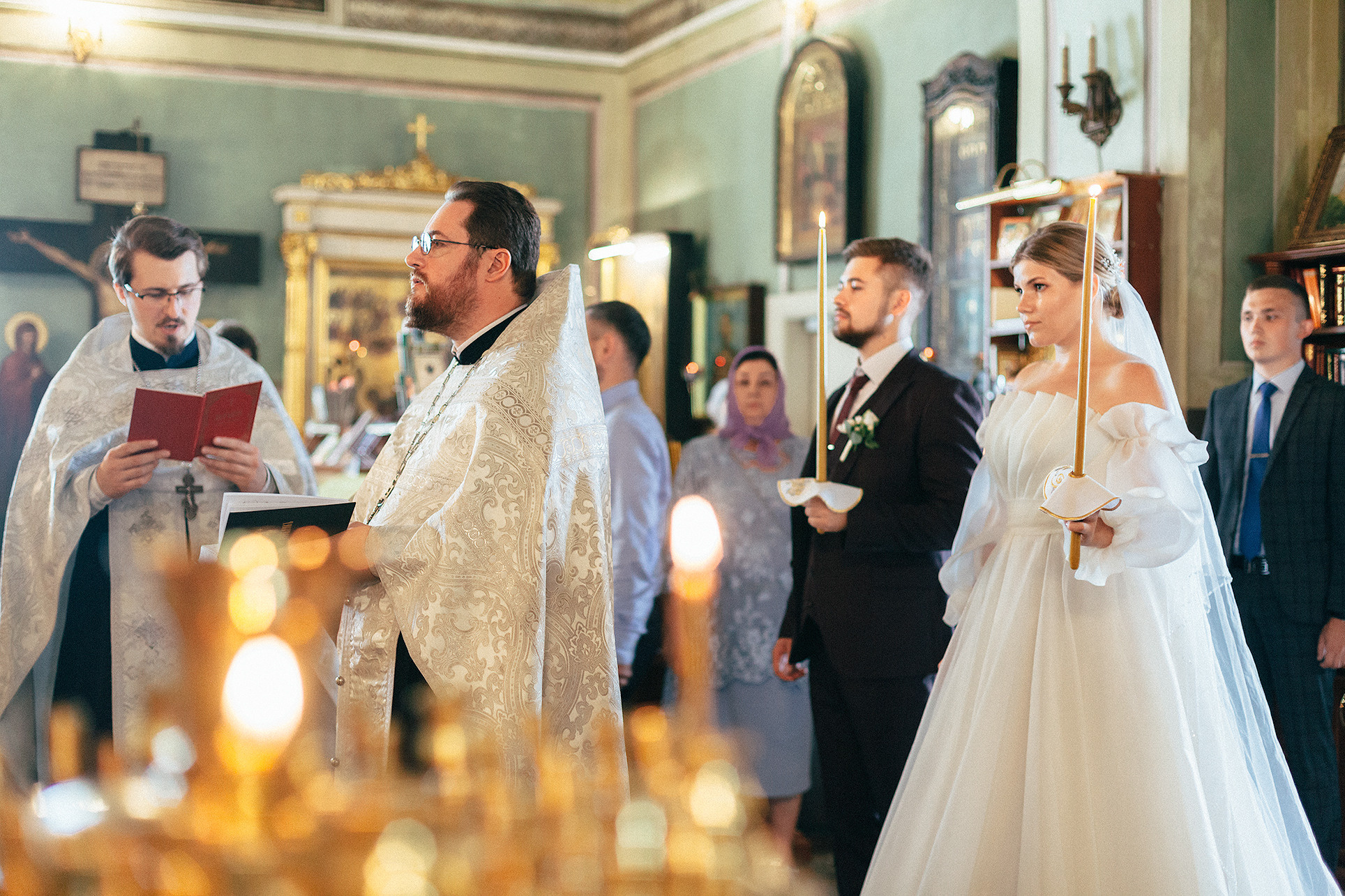 Венчание Максима и Анастасии в Москве. Фотограф на венчание, крещение