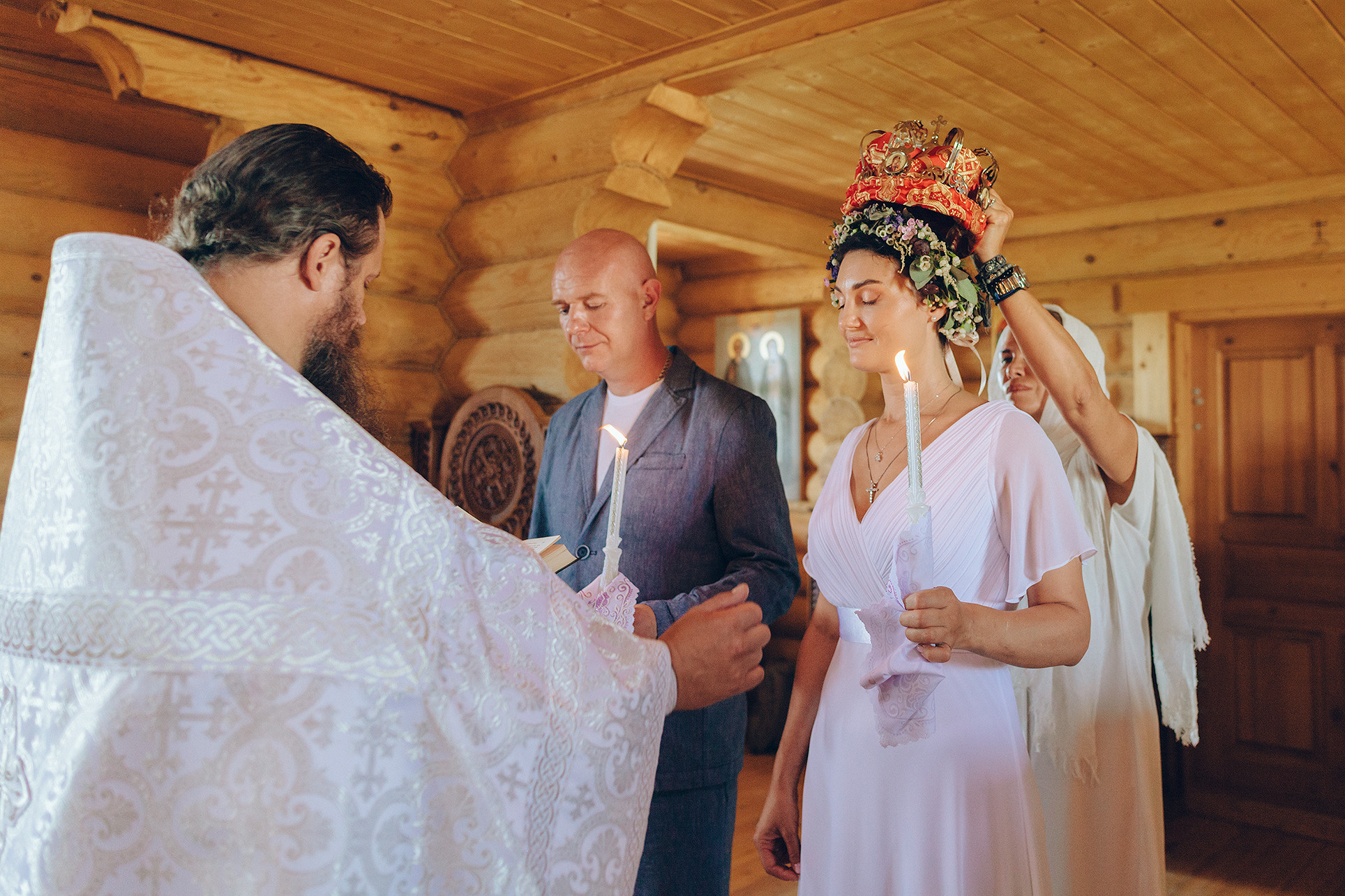 Венчание Андрея и Ирины. Фотограф на венчание, крещение