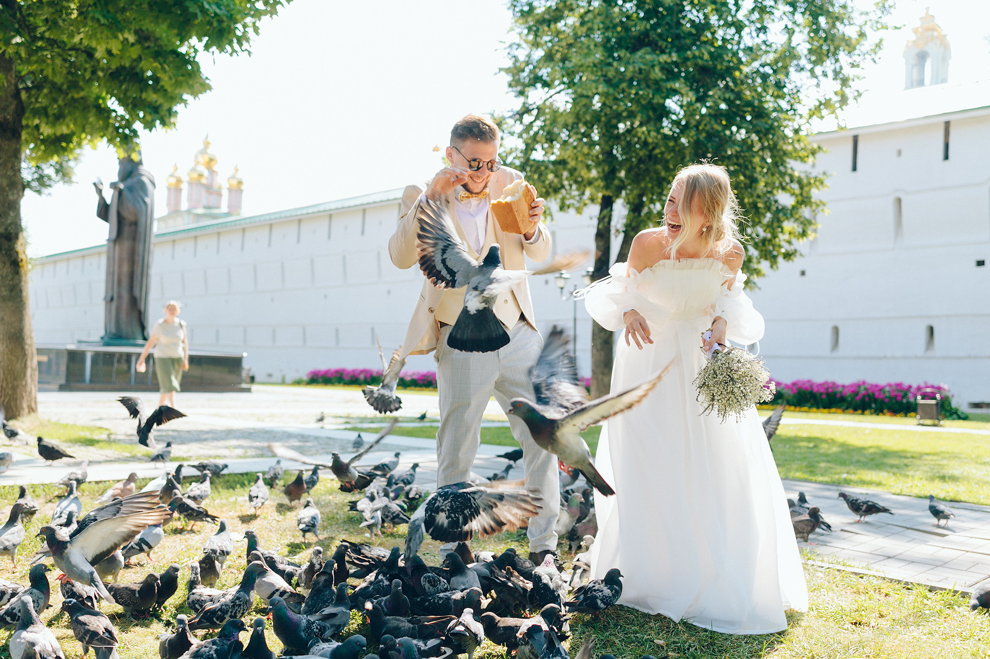 Венчание Семёна и Анны в Сергиевом Посаде. Фотограф на венчание, крещение