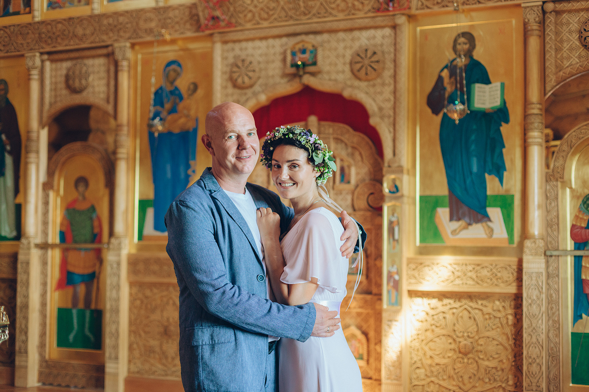 Венчание Андрея и Ирины. Фотограф на венчание, крещение