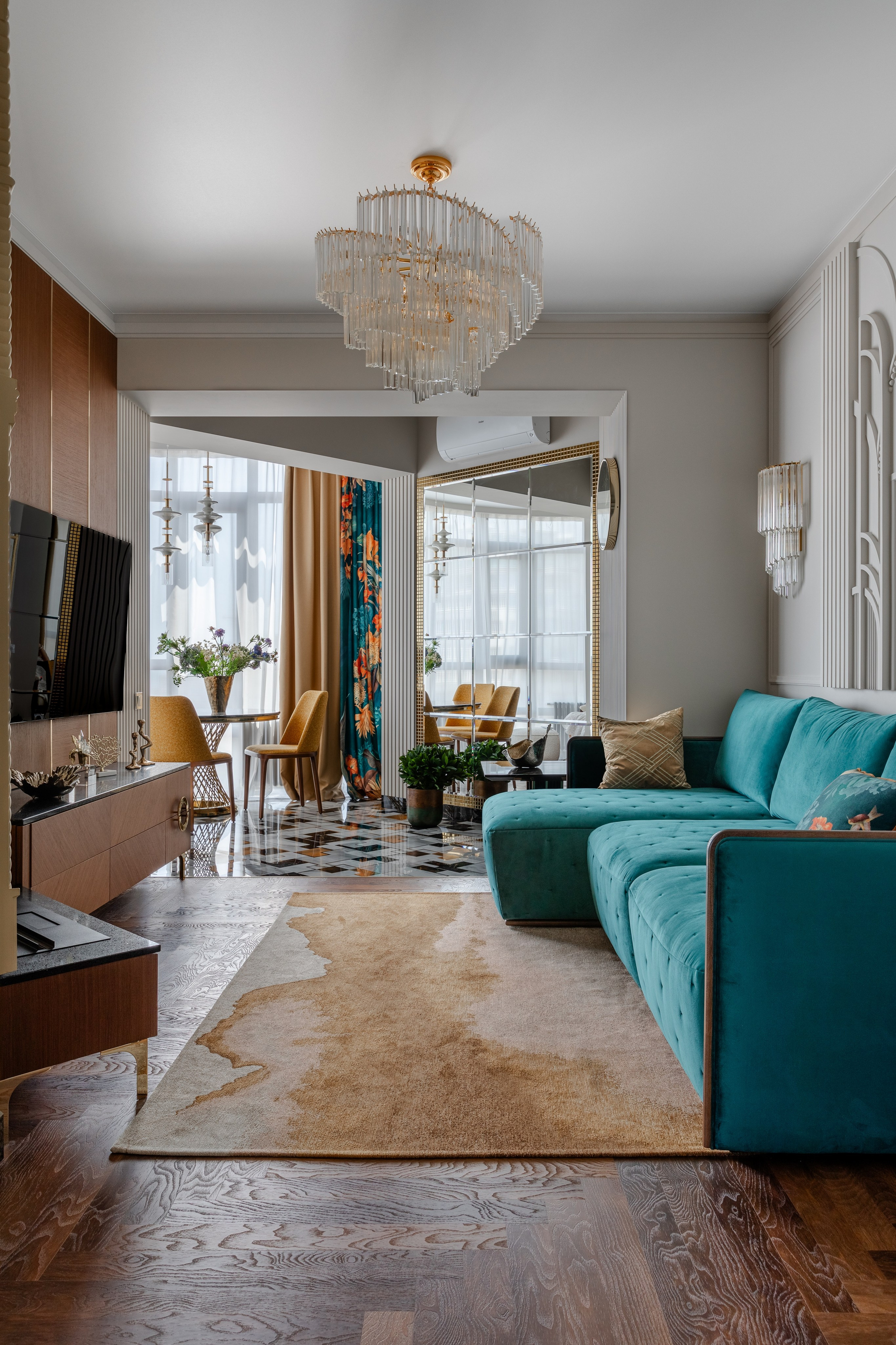 Интерьерная фотосъемка дизайн проекта в ЖК "Красная Площадь". Интерьерный фотограф Москва