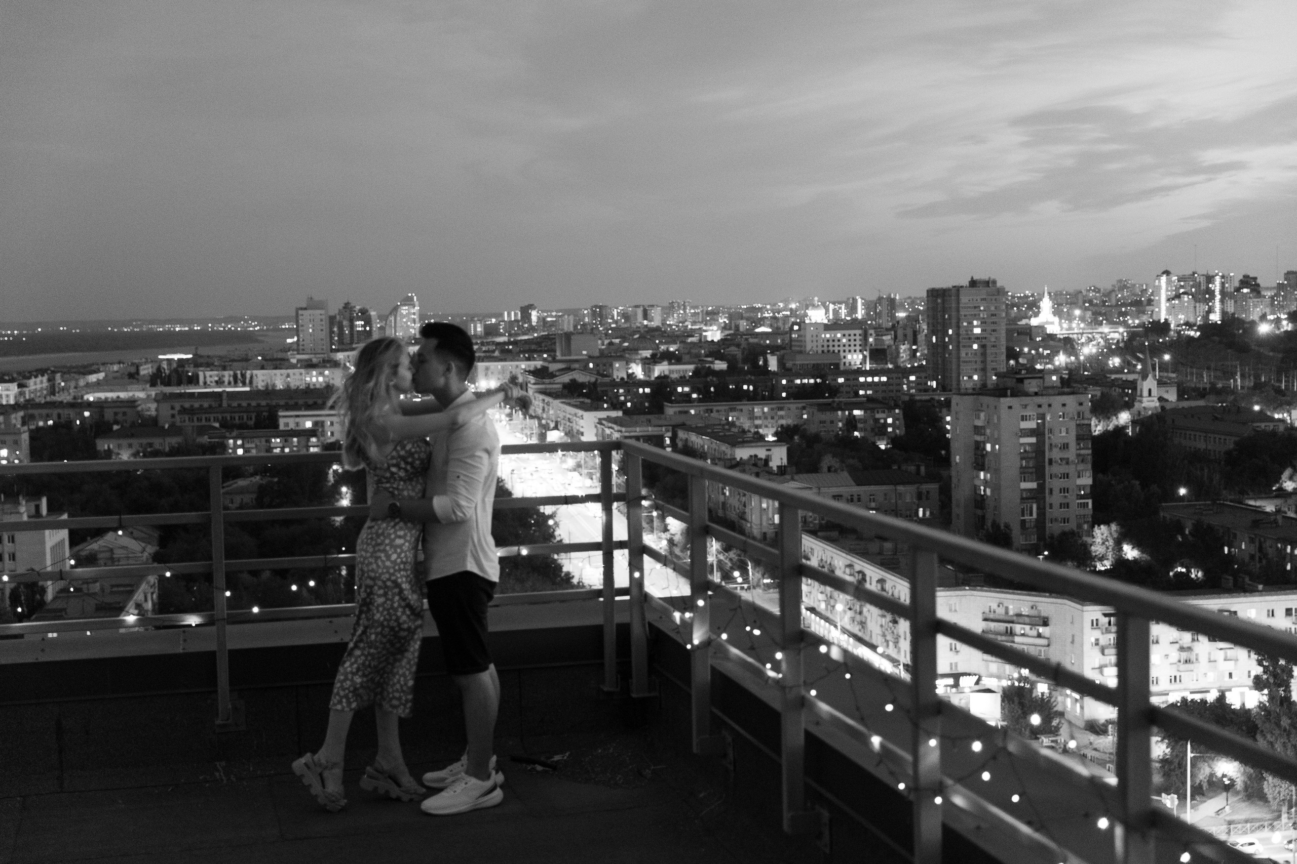 Свидание на крыше. Фотограф Вадим Казусь