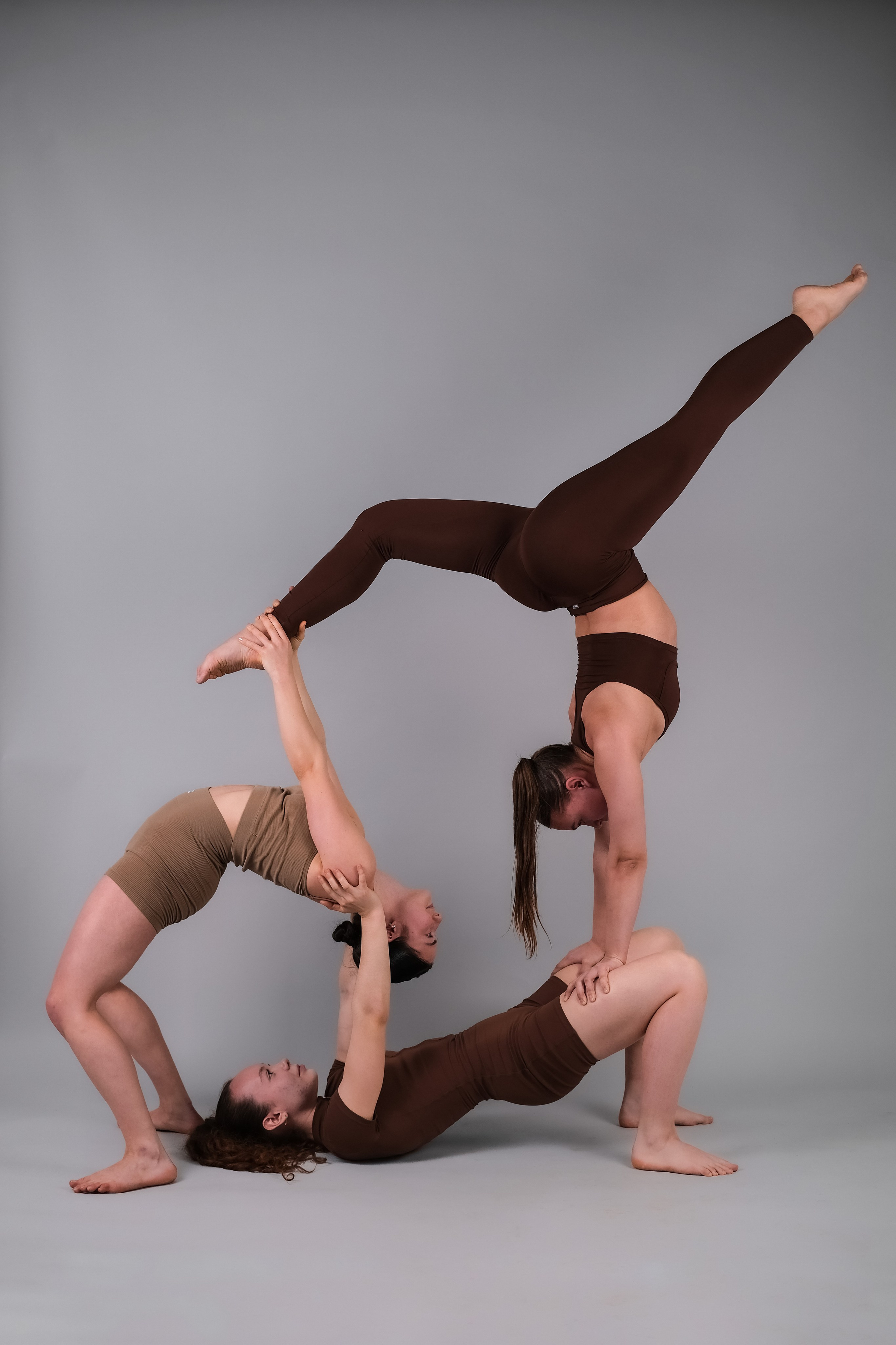 Фотосессия спортсменов на циклораме