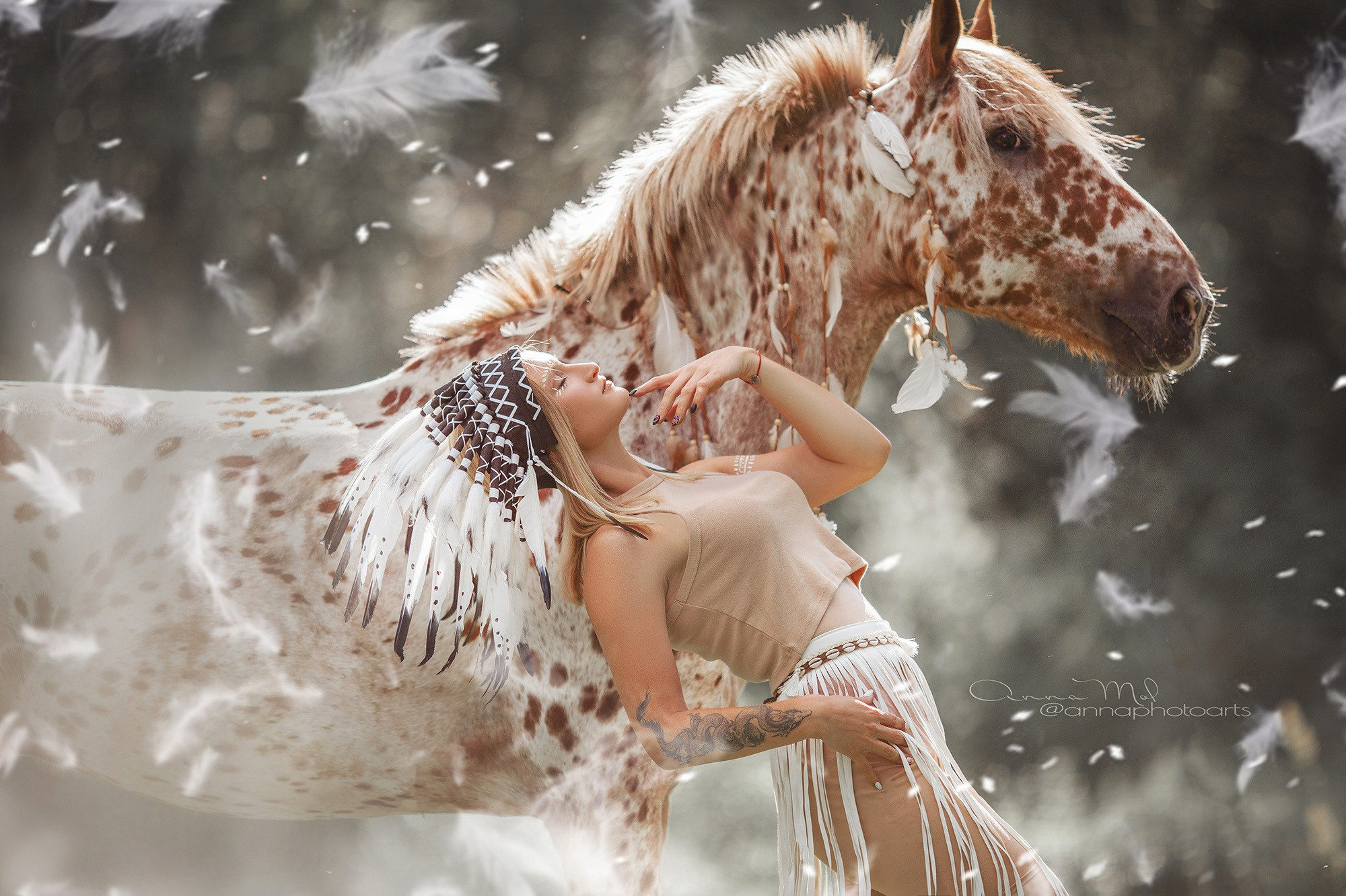 Индейцы. Анна Молчанова конный фотограф в Тюмени | фотосессии с лошадьми Тюмень