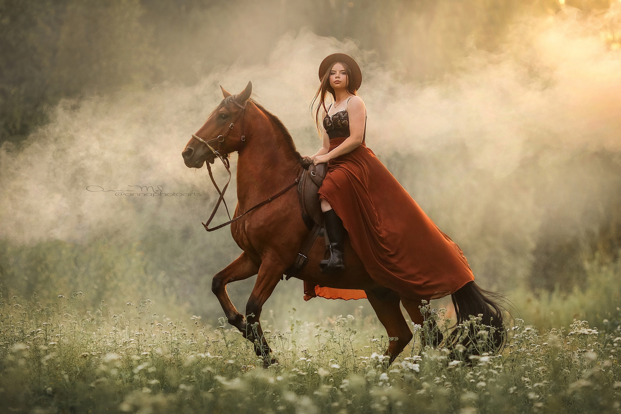 Женственность. Анна Молчанова конный фотограф в Тюмени | фотосессии с лошадьми Тюмень