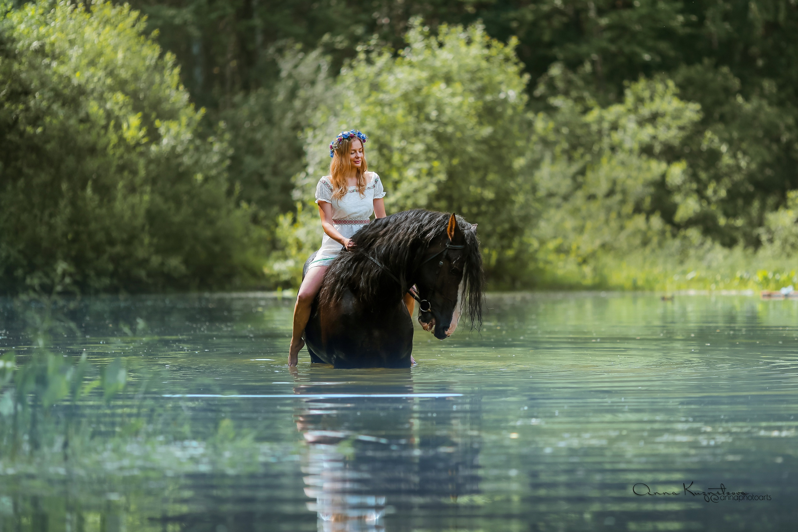 Женственность. Анна Молчанова конный фотограф в Тюмени | фотосессии с лошадьми Тюмень
