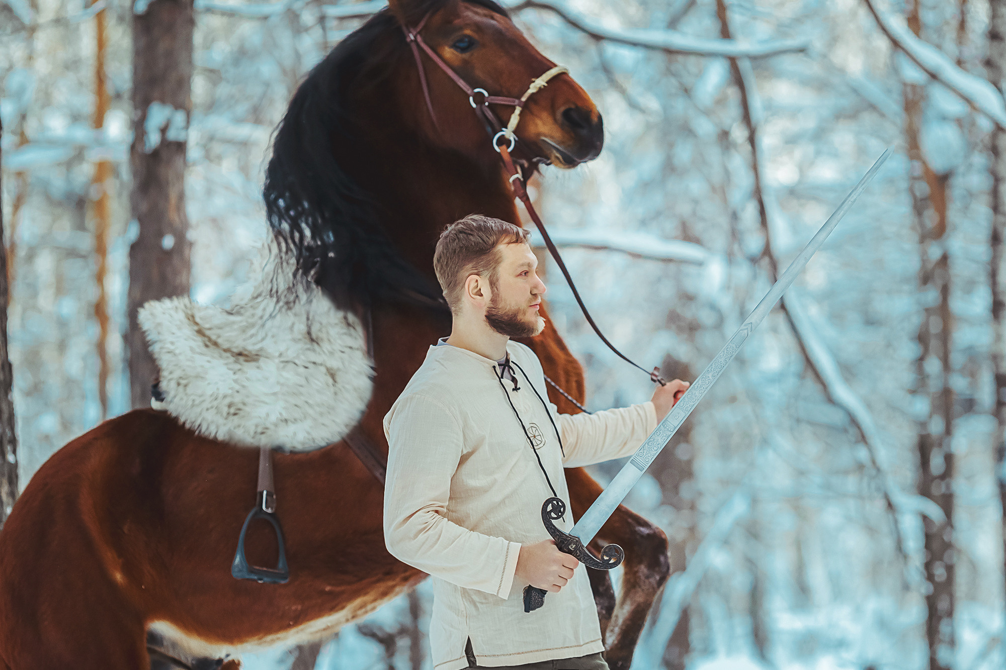 Vikings. Анна Молчанова конный фотограф в Тюмени | фотосессии с лошадьми Тюмень