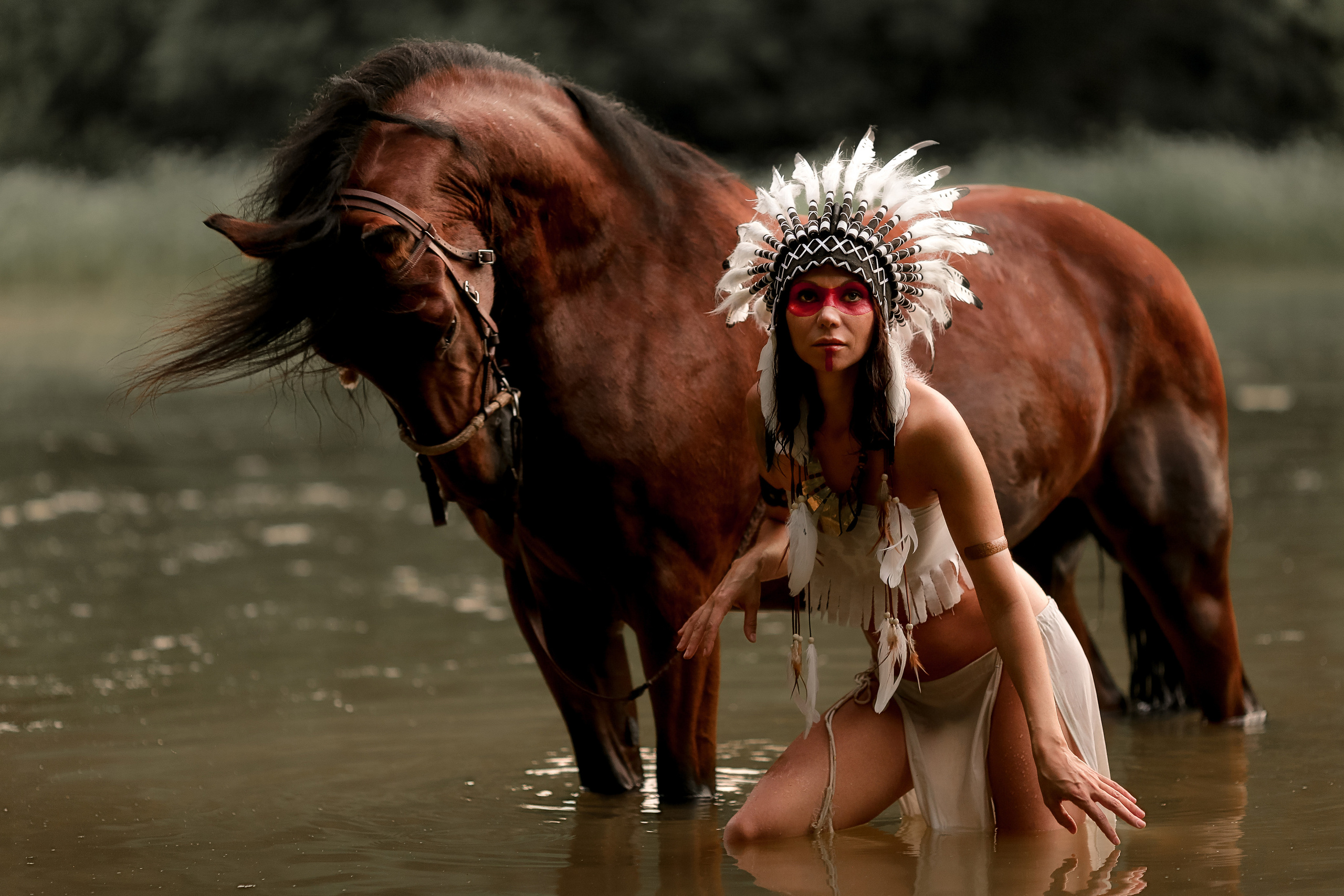 Индейцы. Анна Молчанова конный фотограф в Тюмени | фотосессии с лошадьми Тюмень