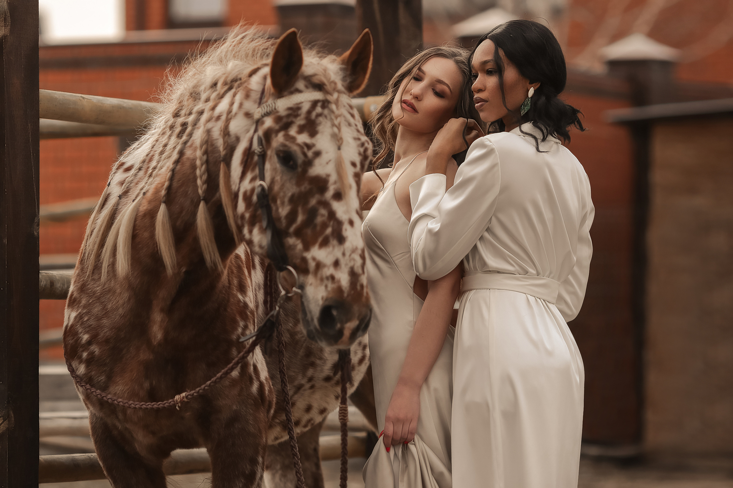 Женственность. Анна Молчанова конный фотограф в Тюмени | фотосессии с лошадьми Тюмень