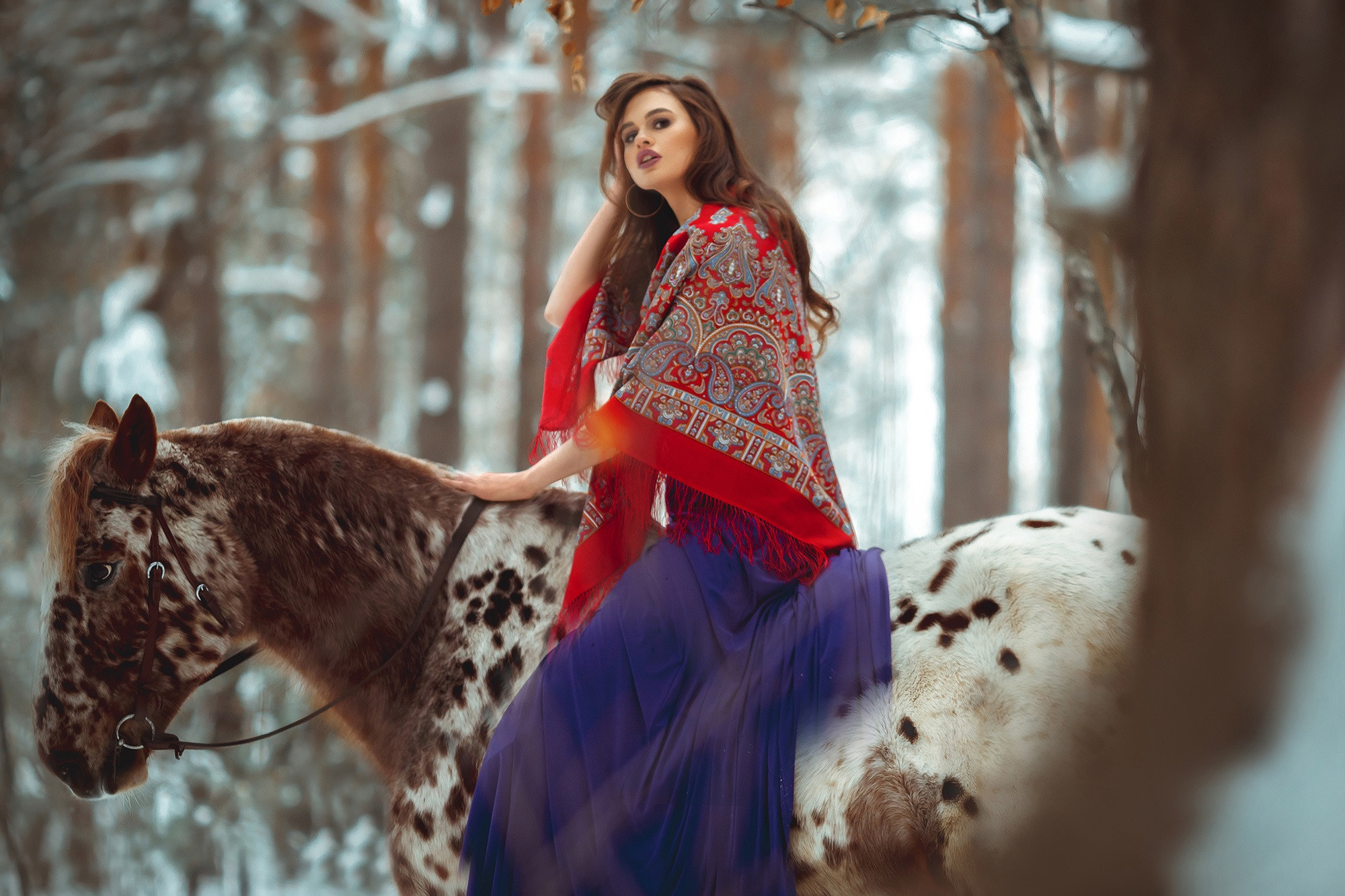 Женственность. Анна Молчанова конный фотограф в Тюмени | фотосессии с лошадьми Тюмень