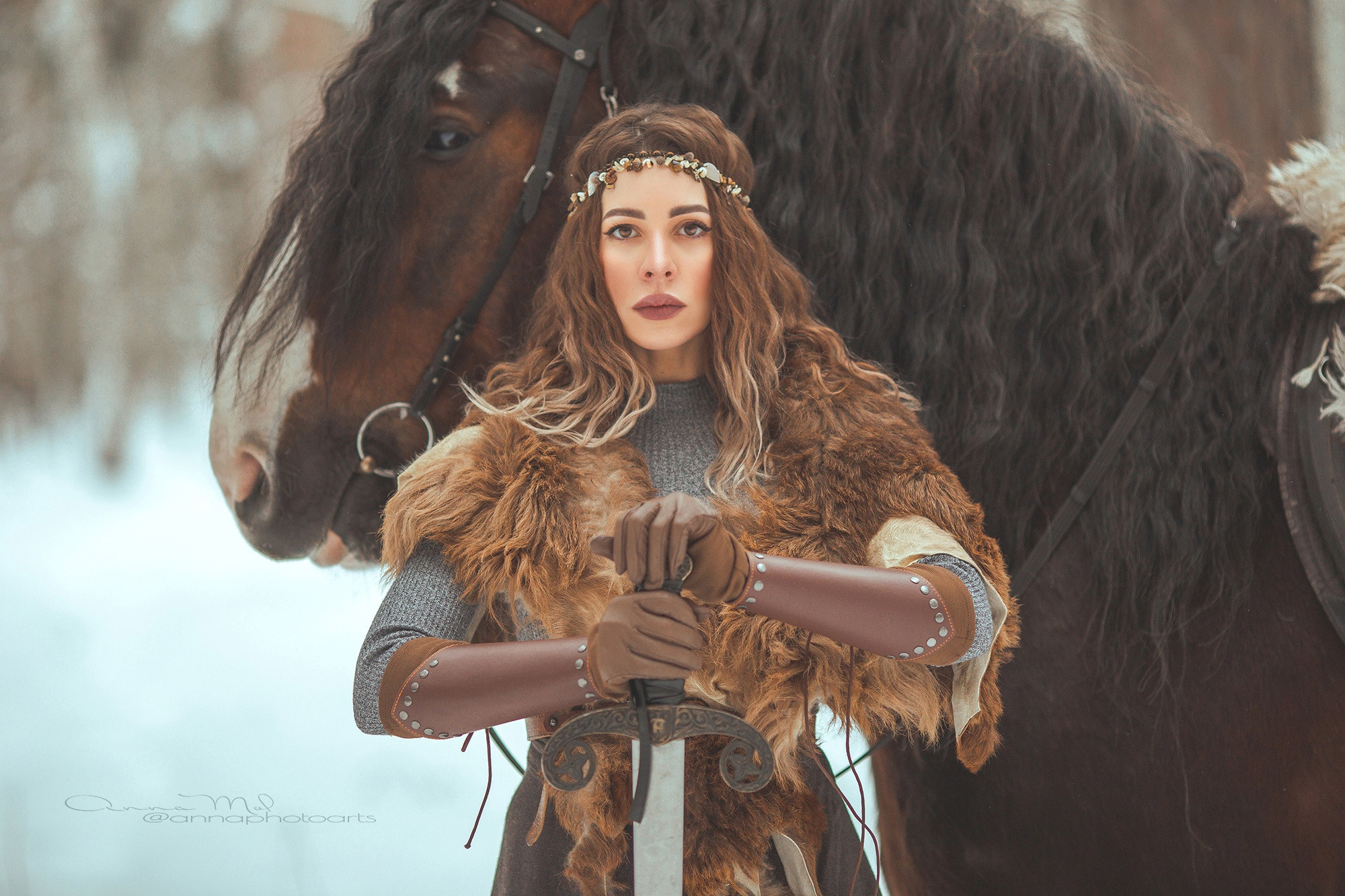 Vikings. Анна Молчанова конный фотограф в Тюмени | фотосессии с лошадьми Тюмень