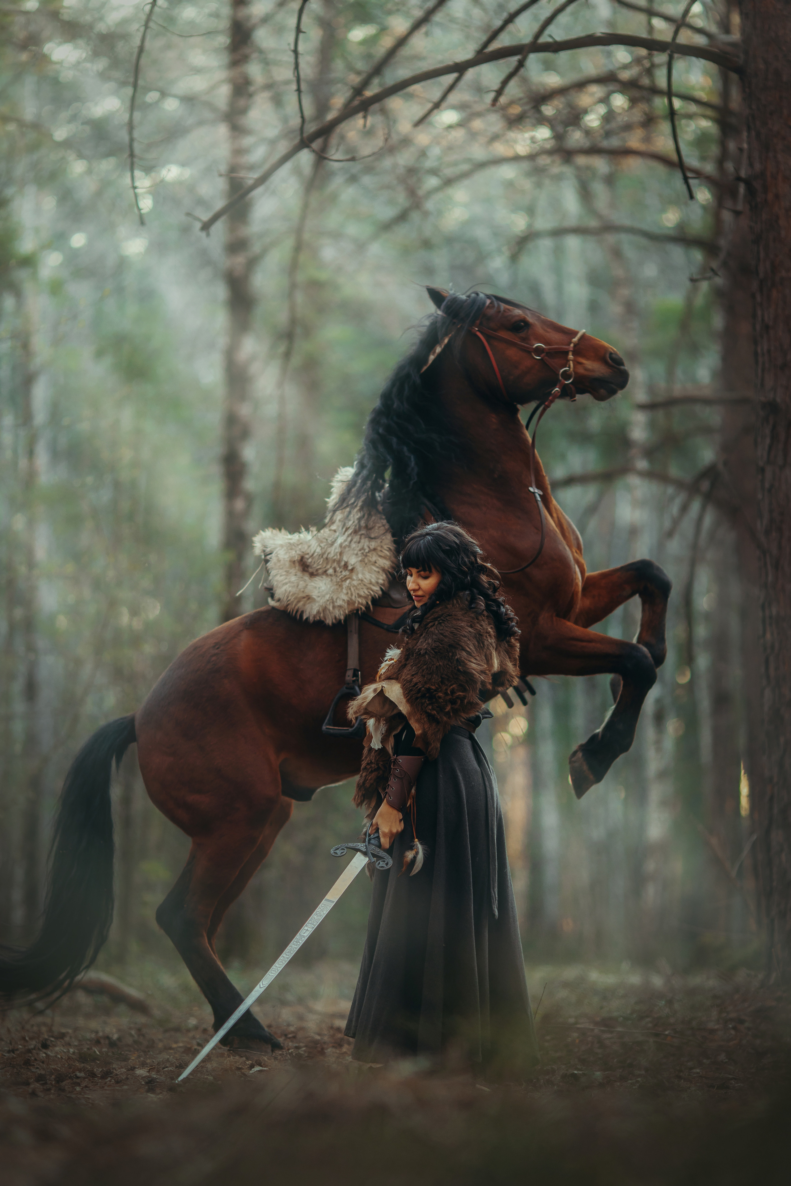 Vikings. Анна Молчанова конный фотограф в Тюмени | фотосессии с лошадьми Тюмень