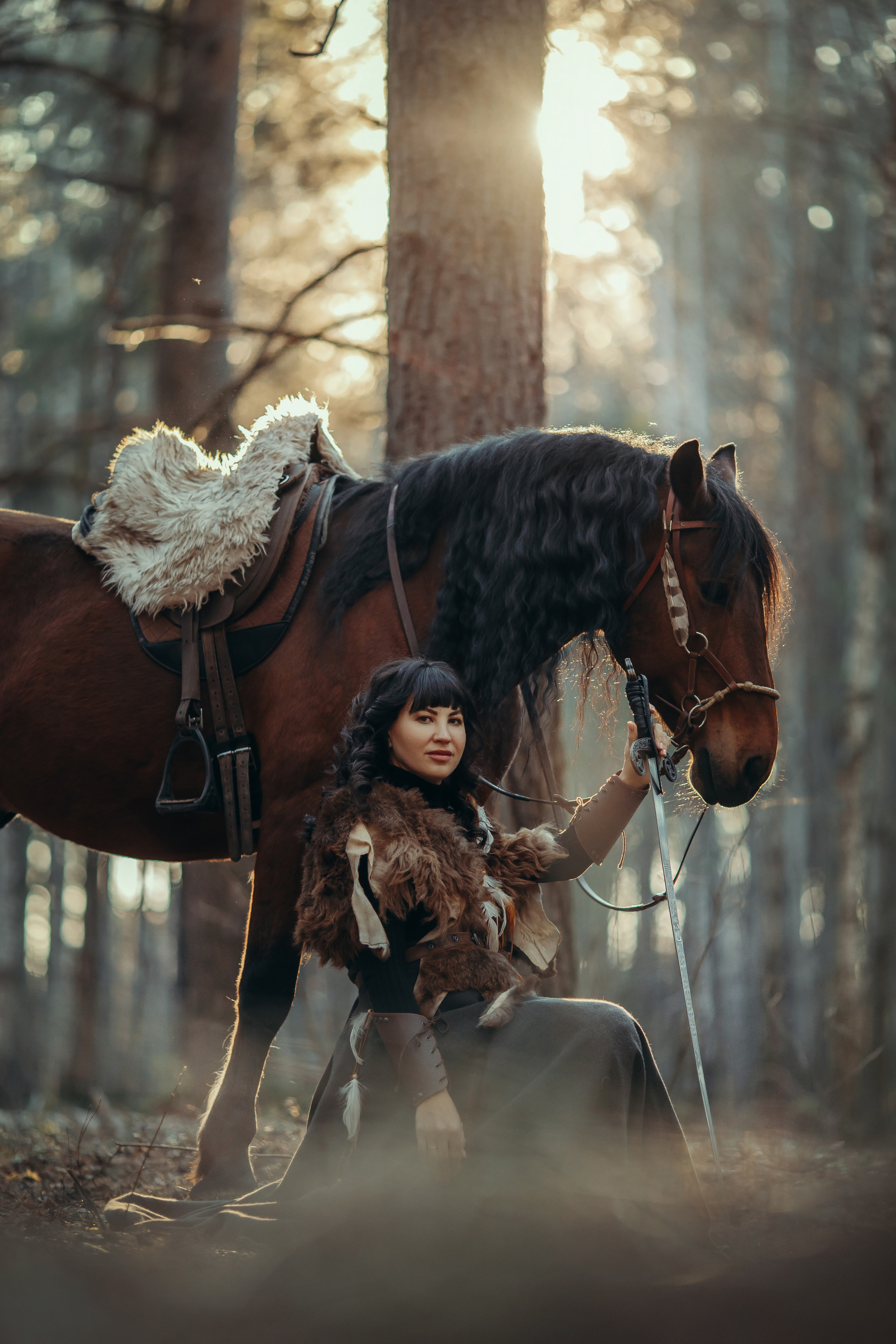 Vikings. Анна Молчанова конный фотограф в Тюмени | фотосессии с лошадьми Тюмень