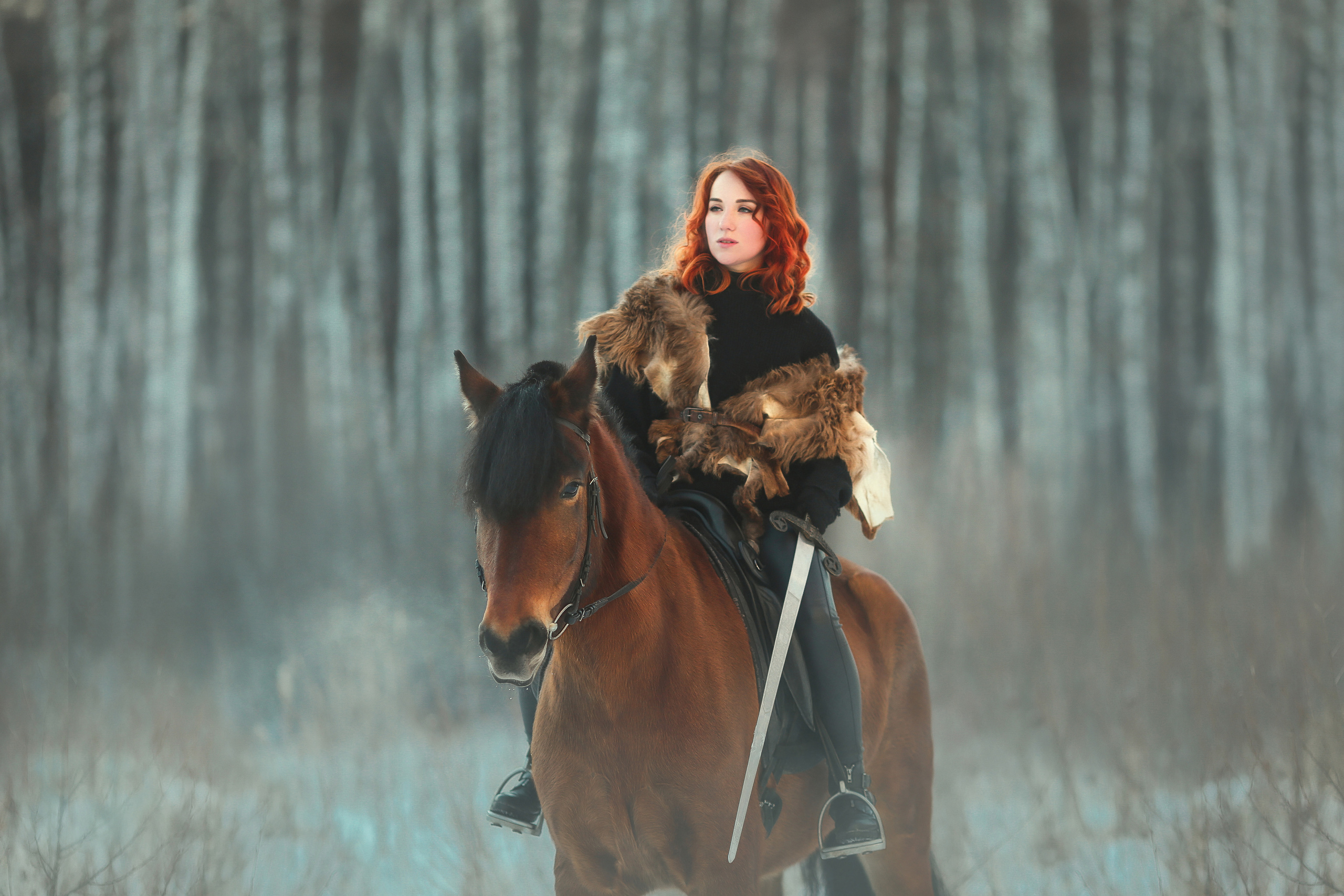 Vikings. Анна Молчанова конный фотограф в Тюмени | фотосессии с лошадьми Тюмень