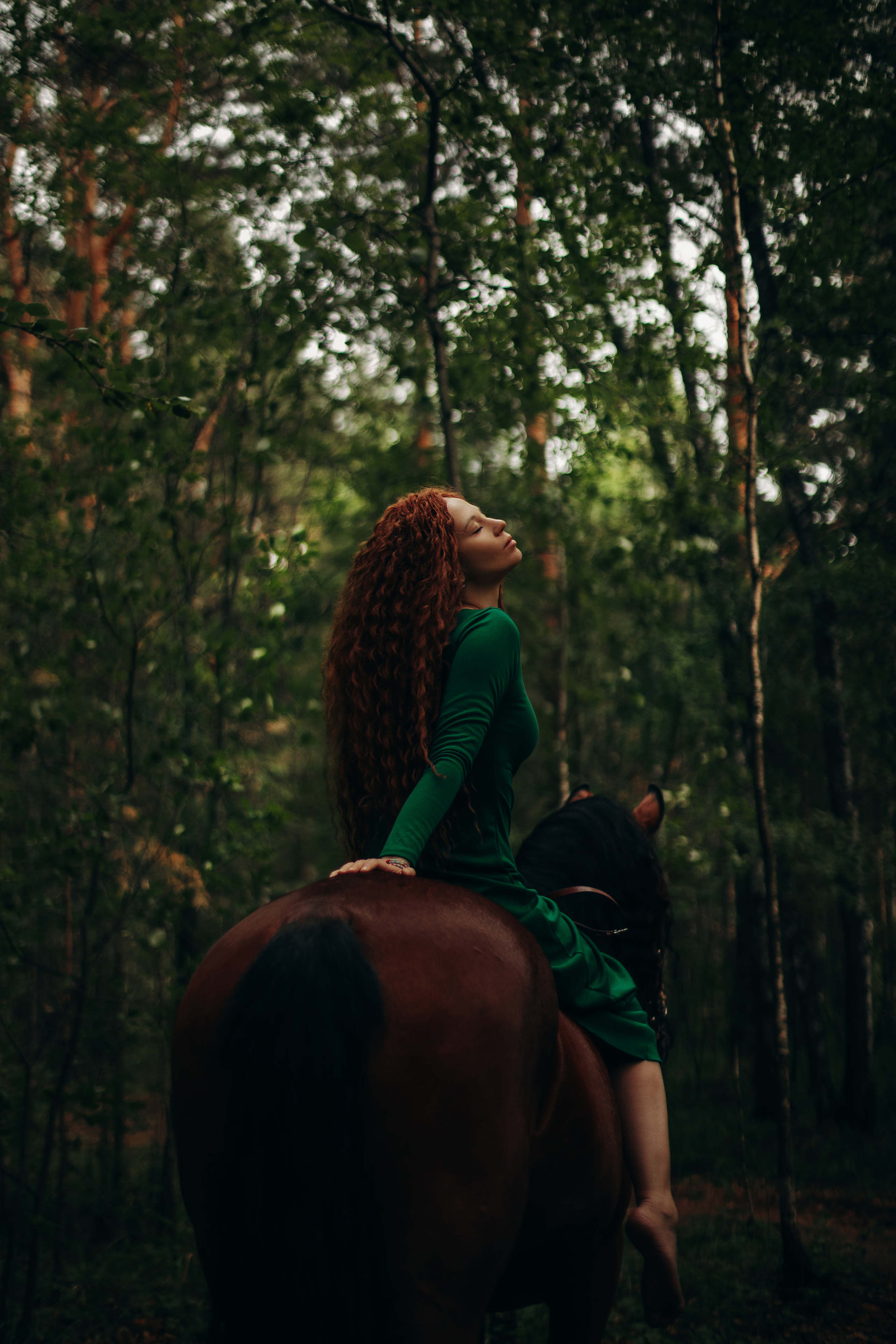 Женственность. Анна Молчанова конный фотограф в Тюмени | фотосессии с лошадьми Тюмень