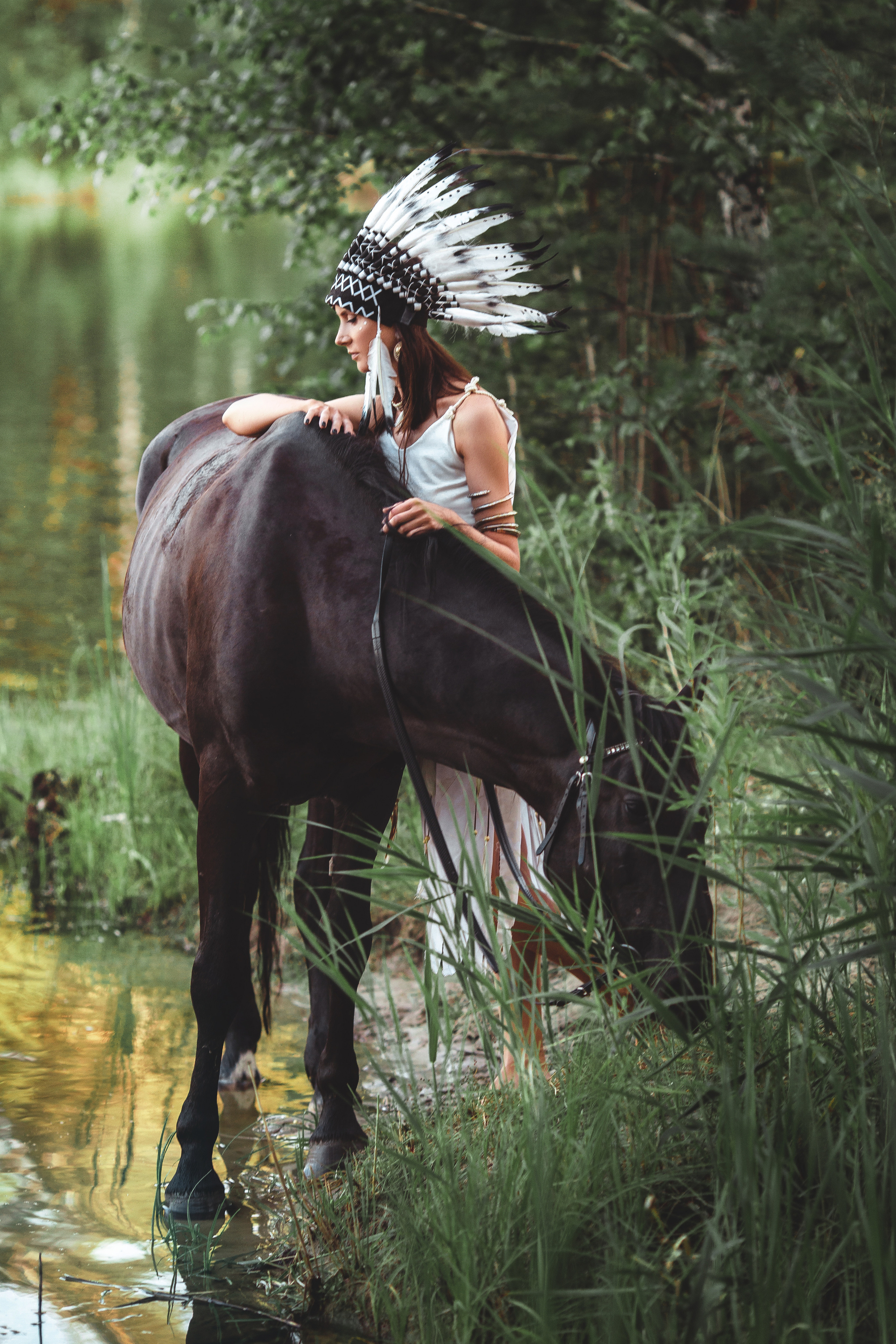 Индейцы. Анна Молчанова конный фотограф в Тюмени | фотосессии с лошадьми Тюмень
