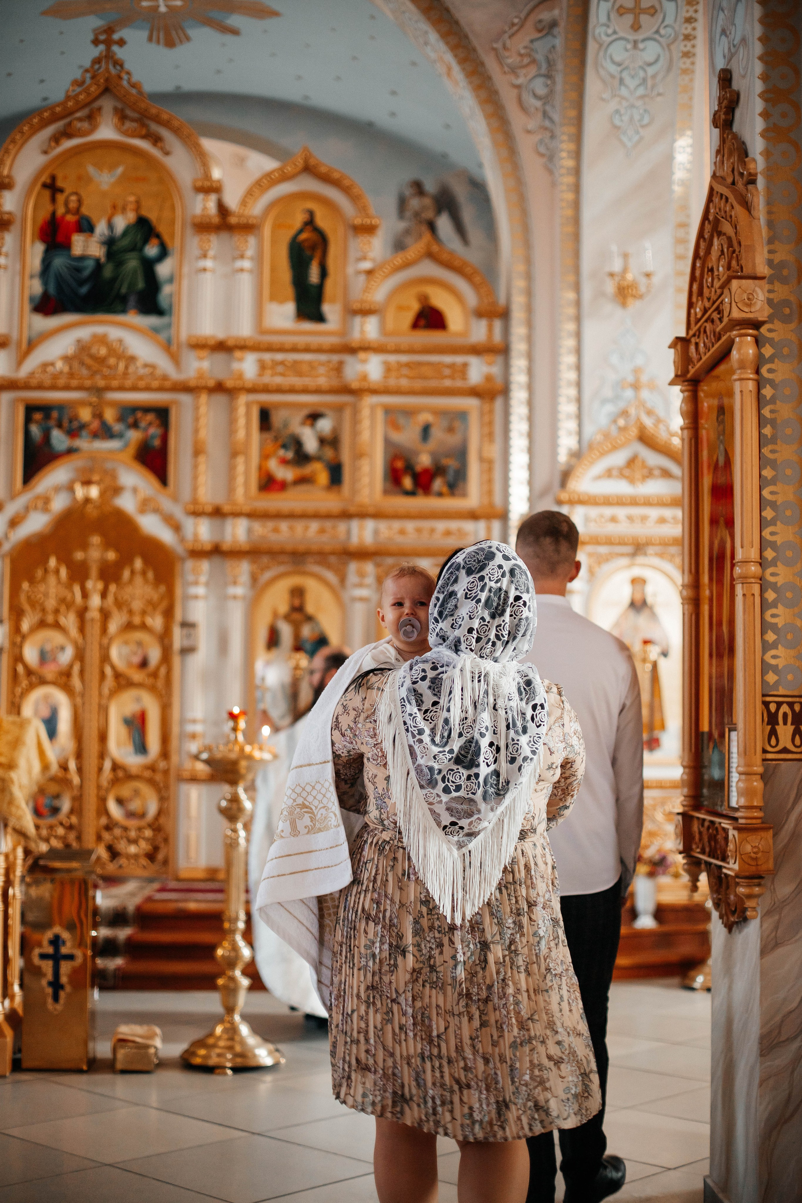 Крещение Каролины. Фотограф Сальск Катерина