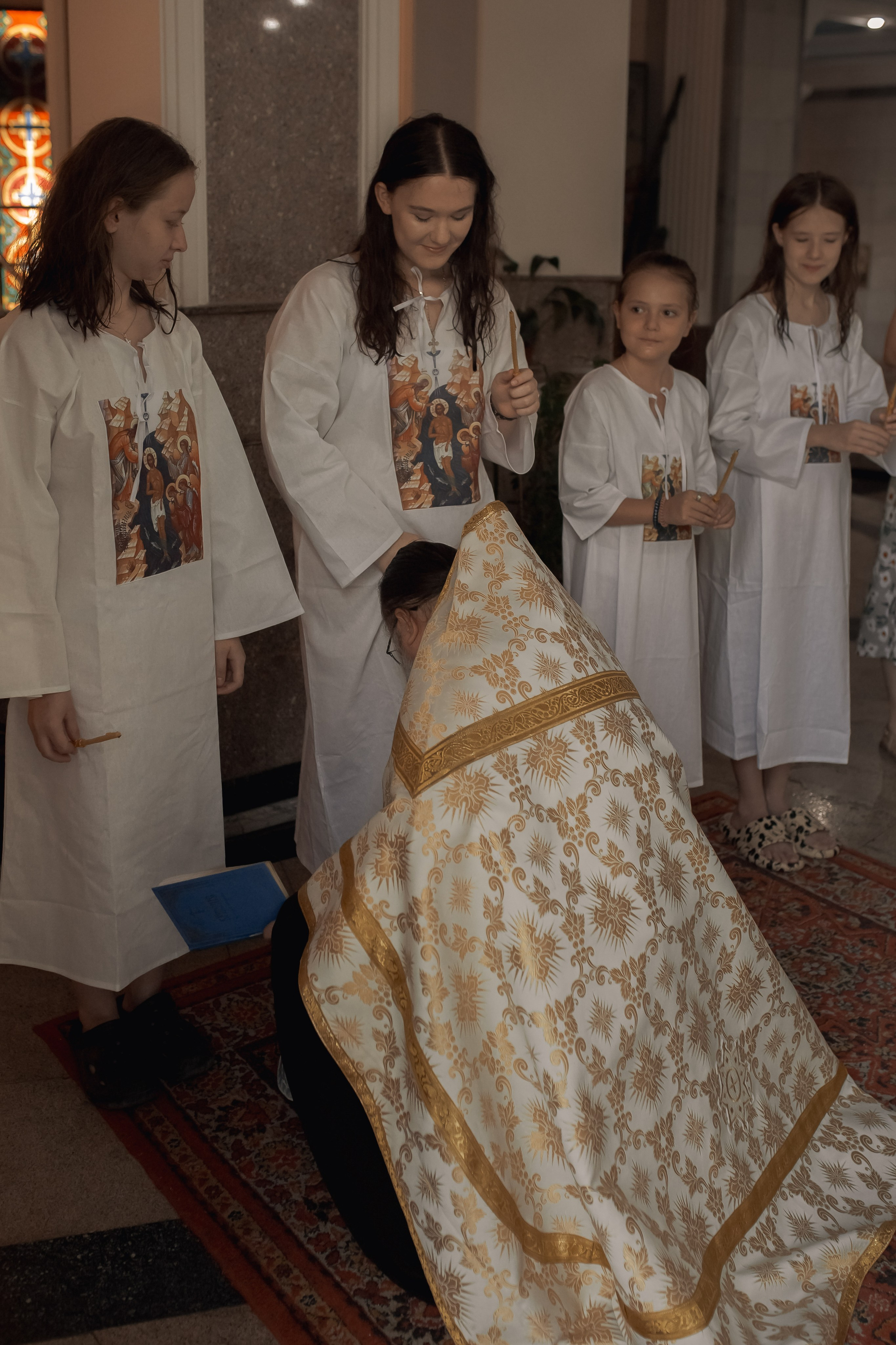 Крещение Алёны. Фотограф на Крещение и Венчание в Ташкенте