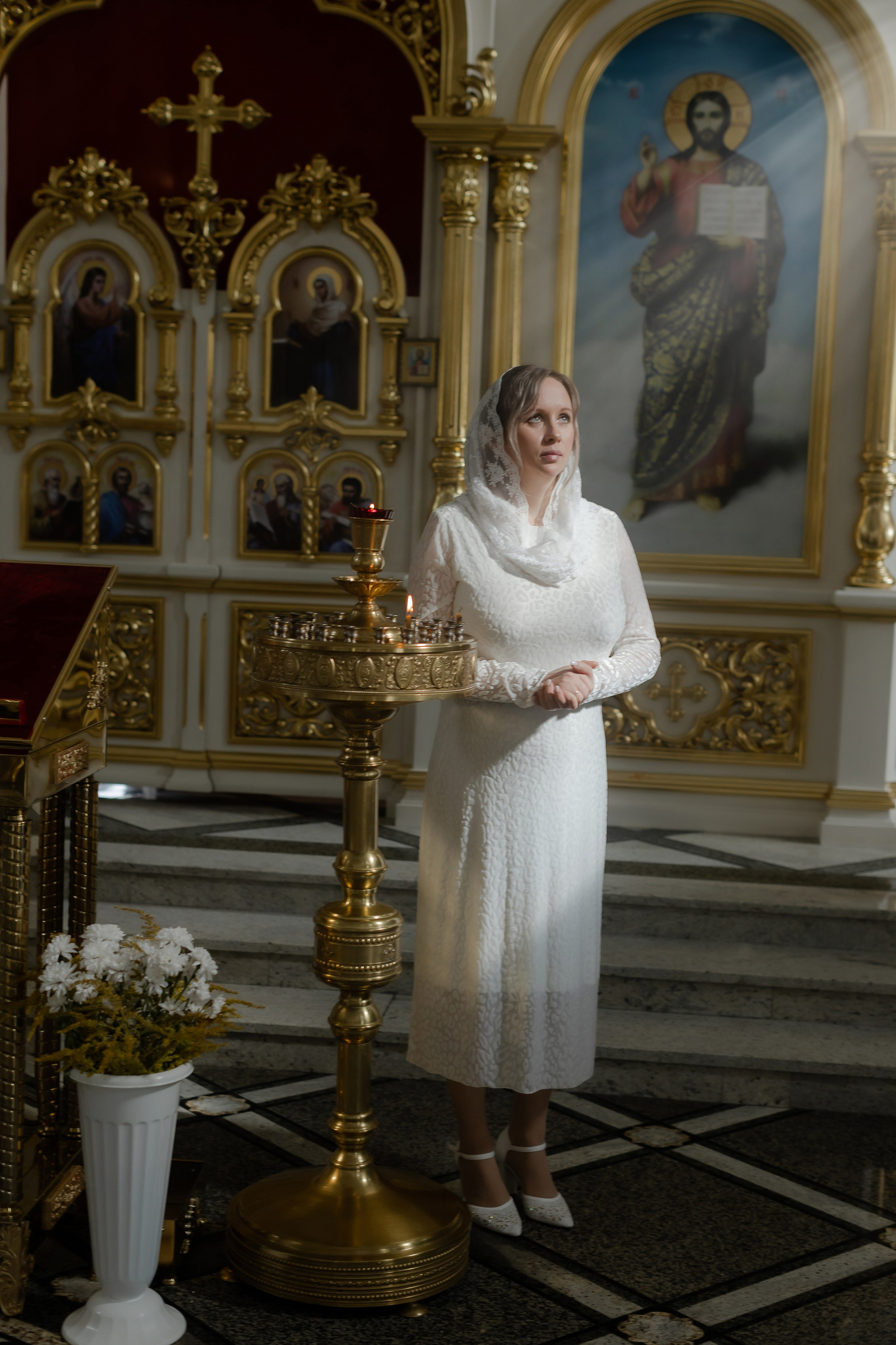 Венчание (Храм святителя Иннокентия). Свадебный и семейный фотограф в Перми Дергачева Кристина