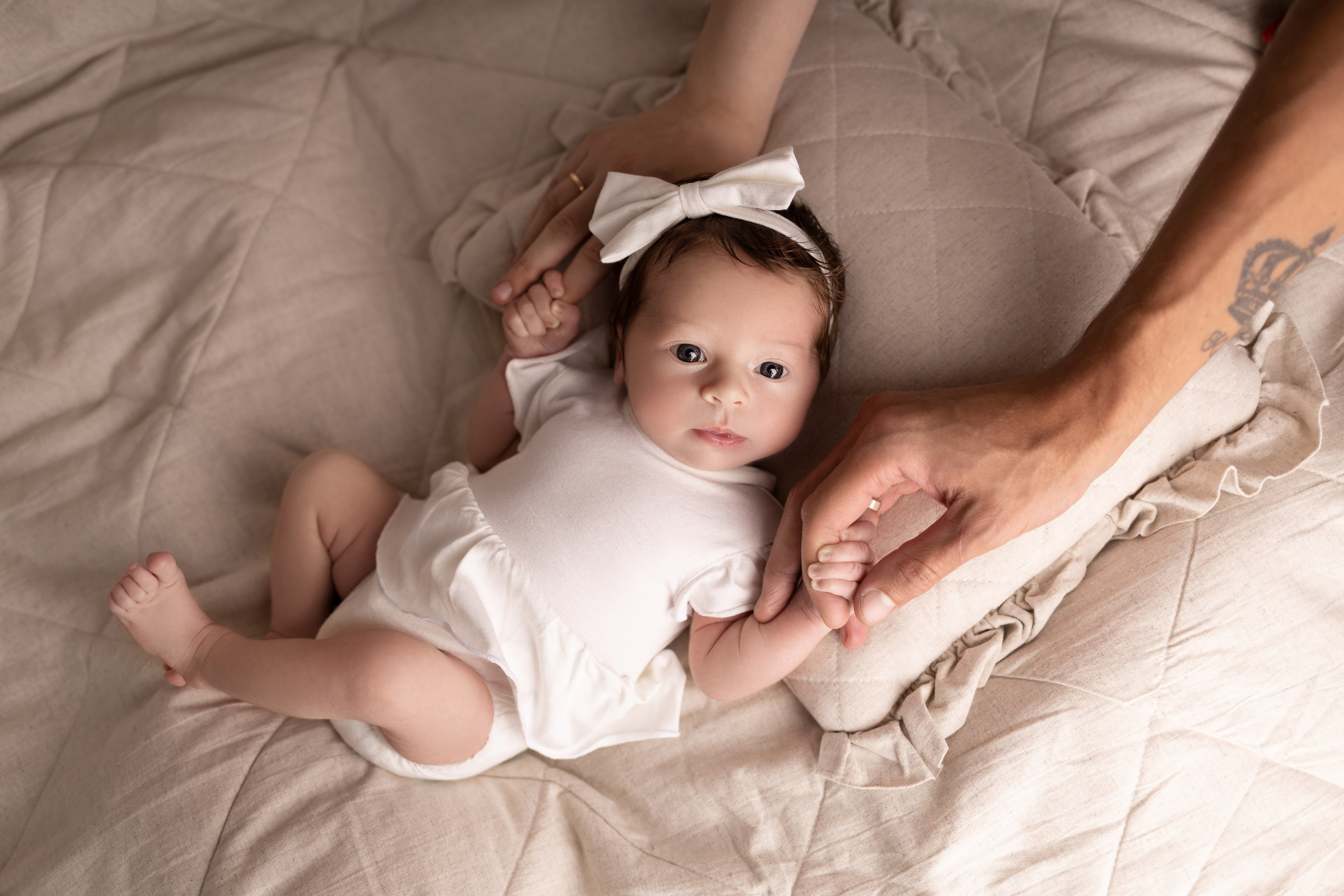 Newborn съемка в стиле Лайф. Фотограф новорожденных малышей в Омске и Омской области Эльвира Камаева