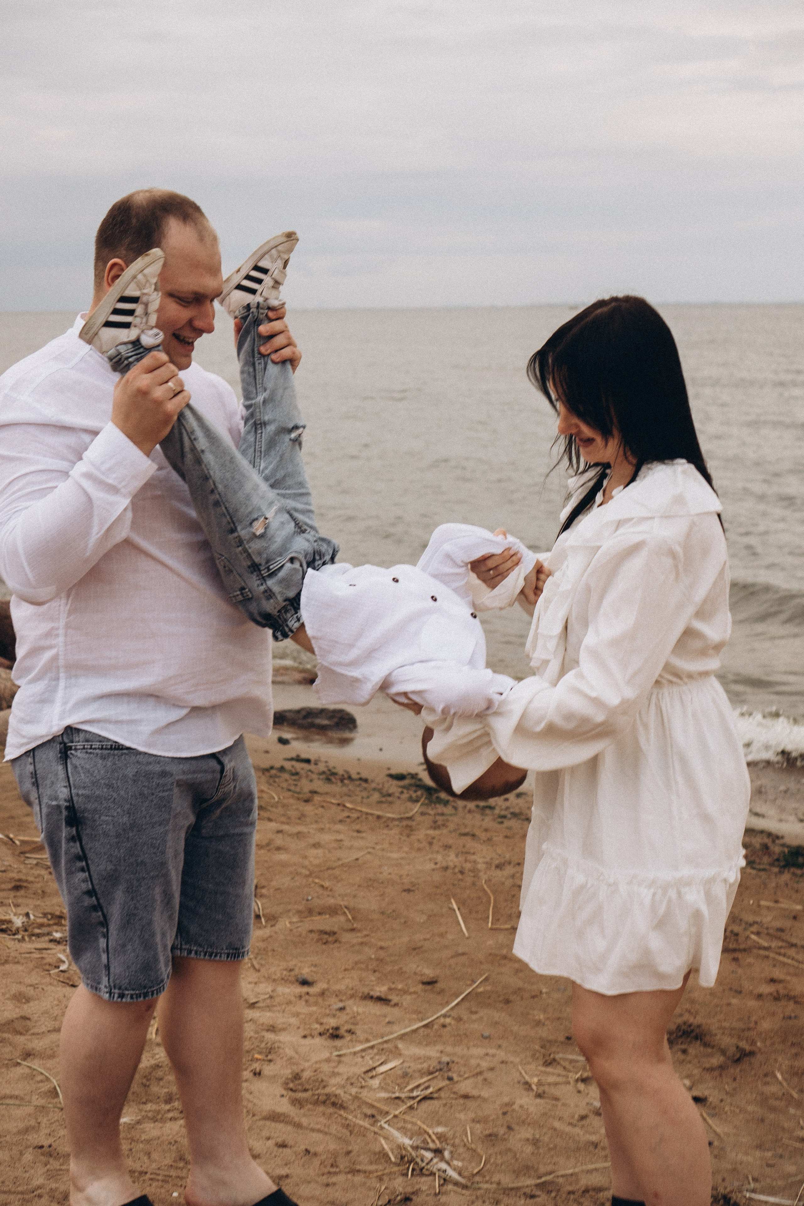 Семейная история на берегу залива. Профессиональный фотограф, Санкт-Петербург — Виктория Богомолова