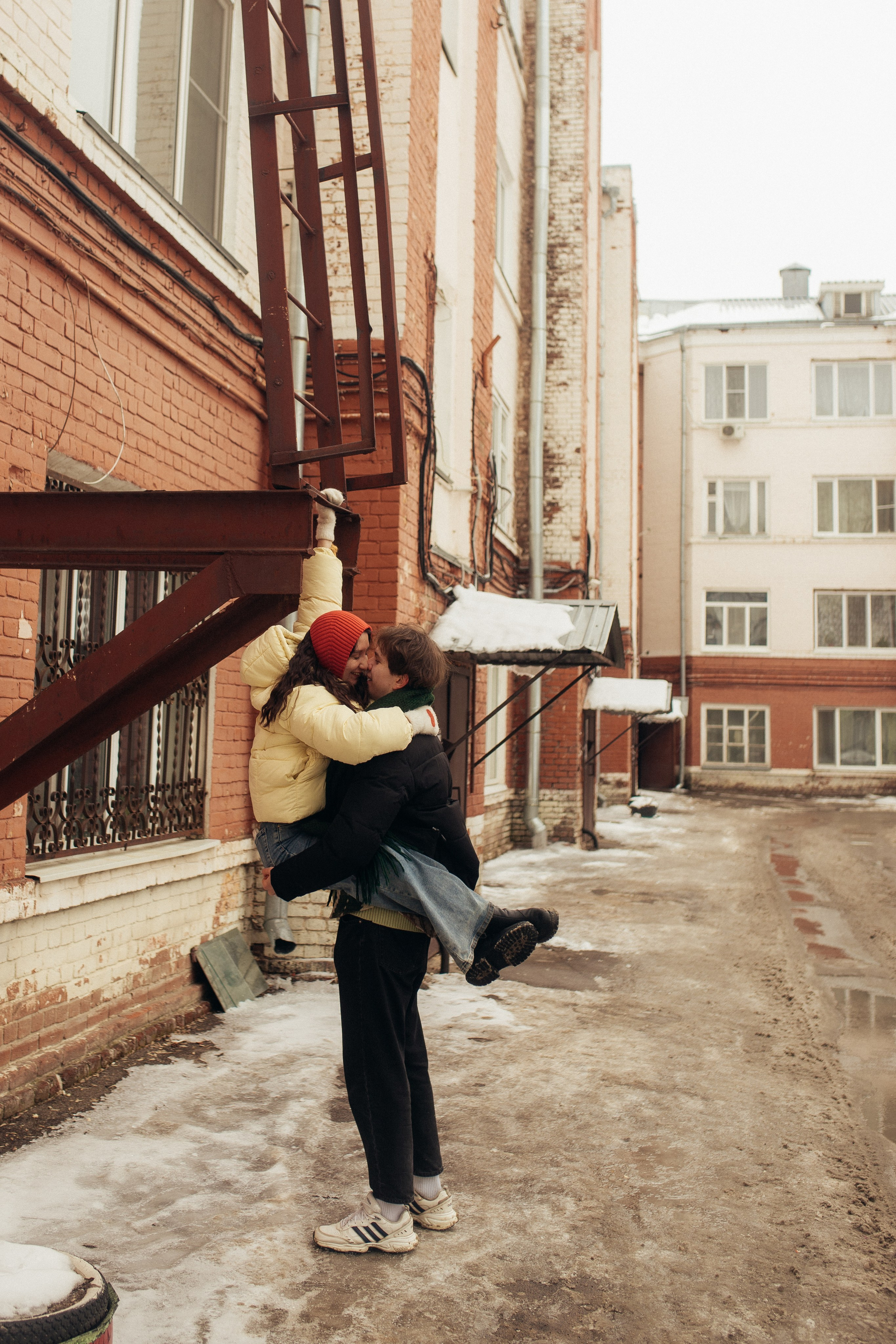 Зимняя прогулка. Свадебный фотограф Казань