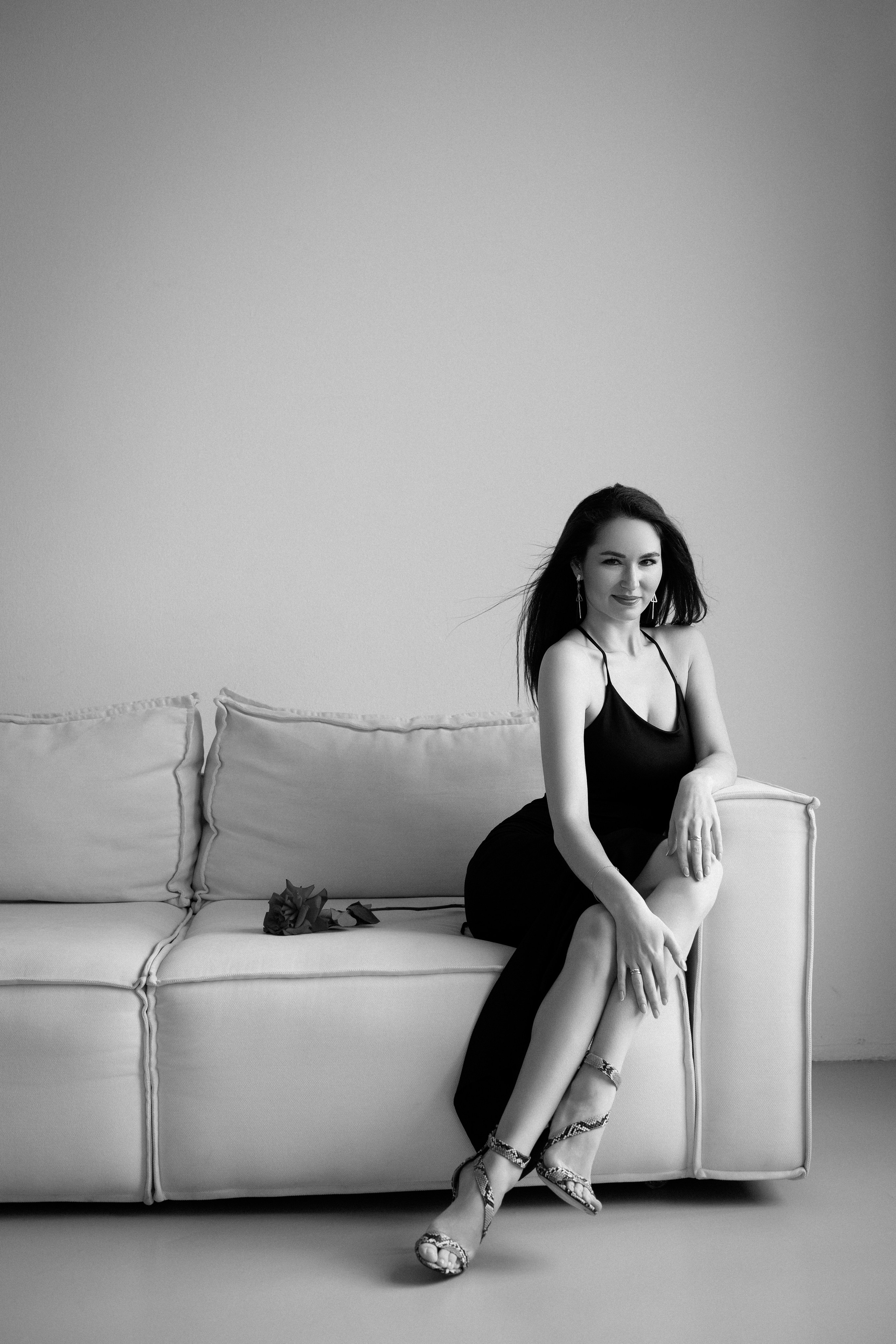 Женский портрет в студии. Фотограф Минск