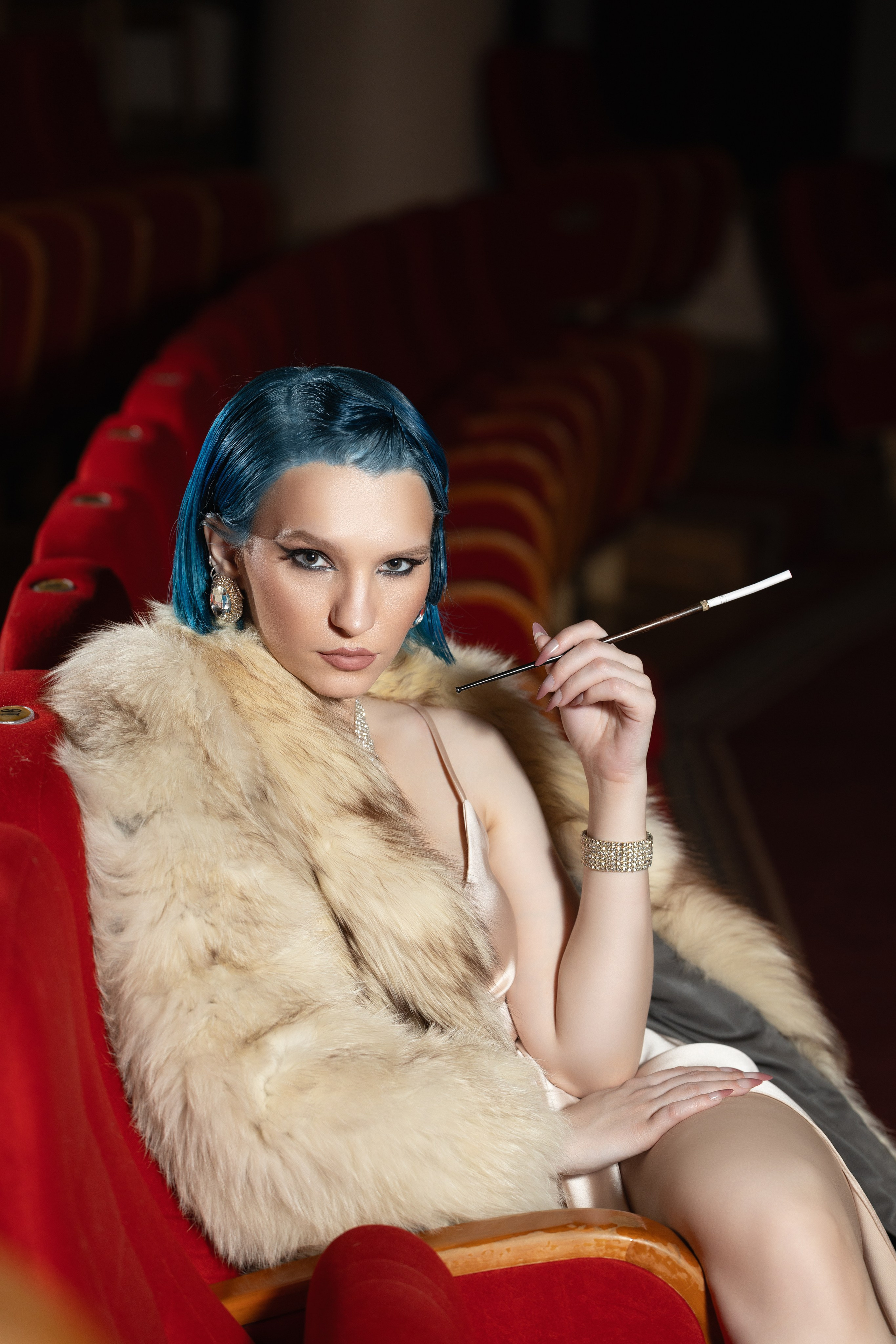 Женский портрет в студии. Фотограф Минск