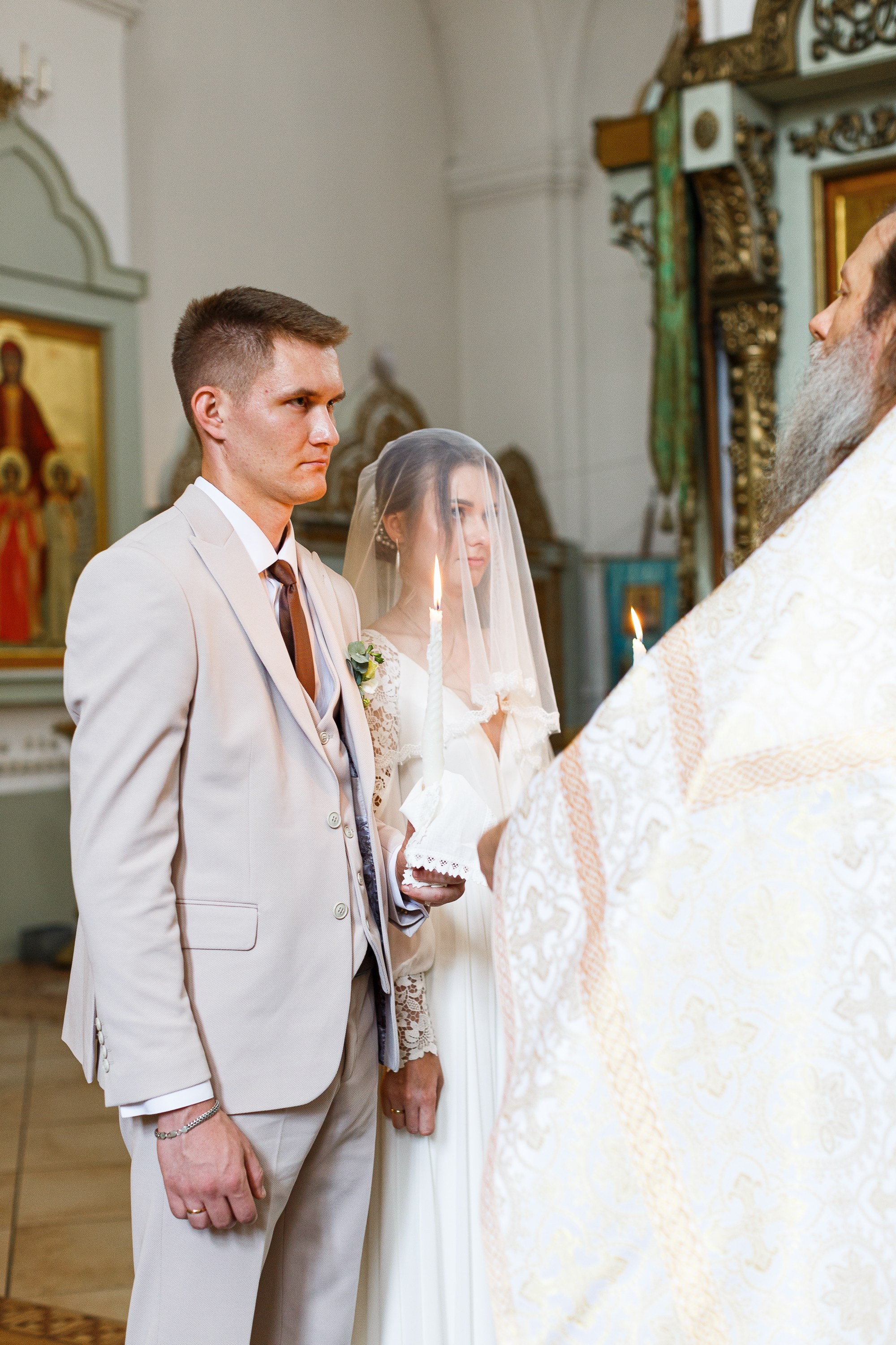 Венчание в храме Живоначальной Троицы на Шаболовке