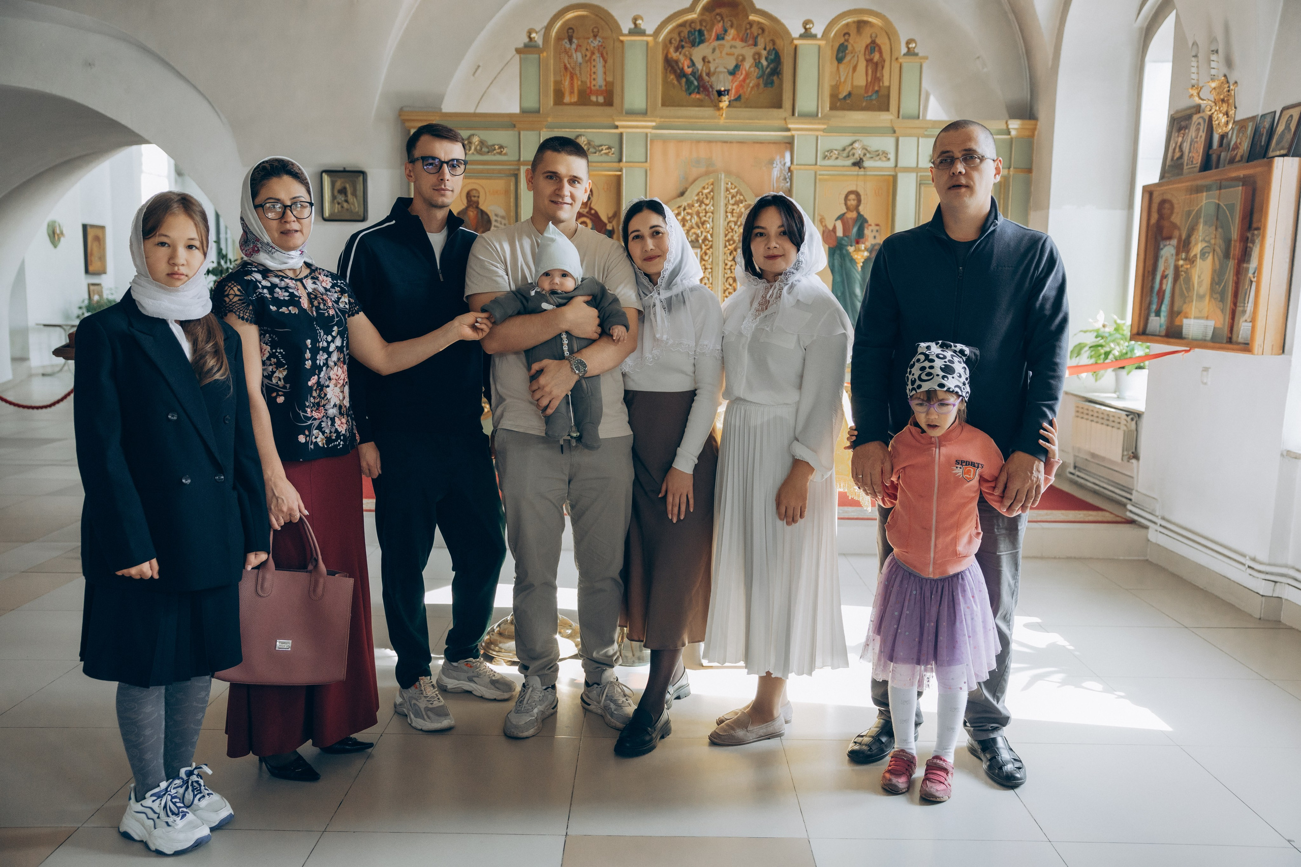 Крещение Александра. Свадебный, семейный фотограф в Иркутске Светлана Макаричева