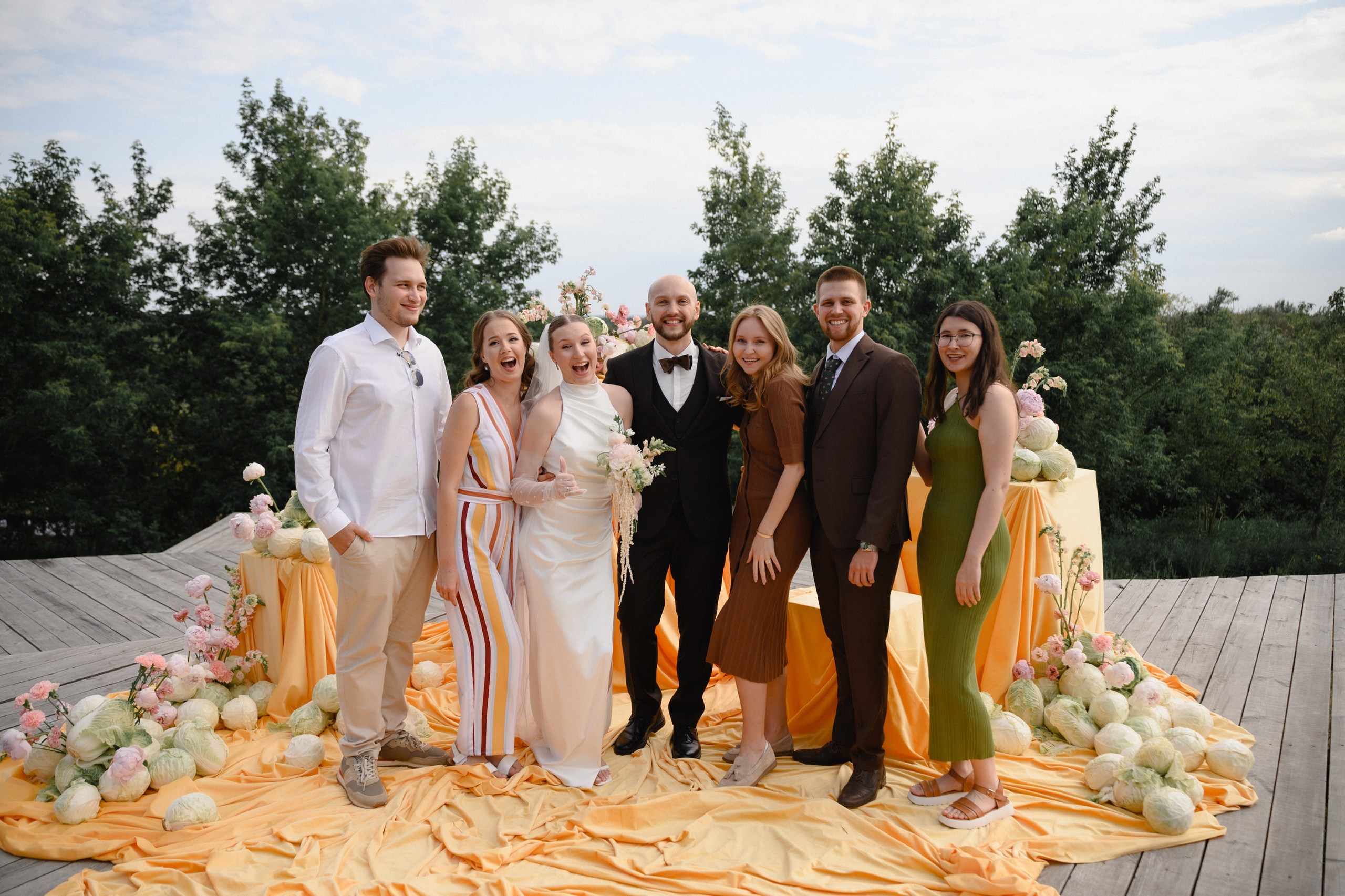 Надя и Саша и их Капустный День. Свадебный фотограф Тюмень Анастасия Битная