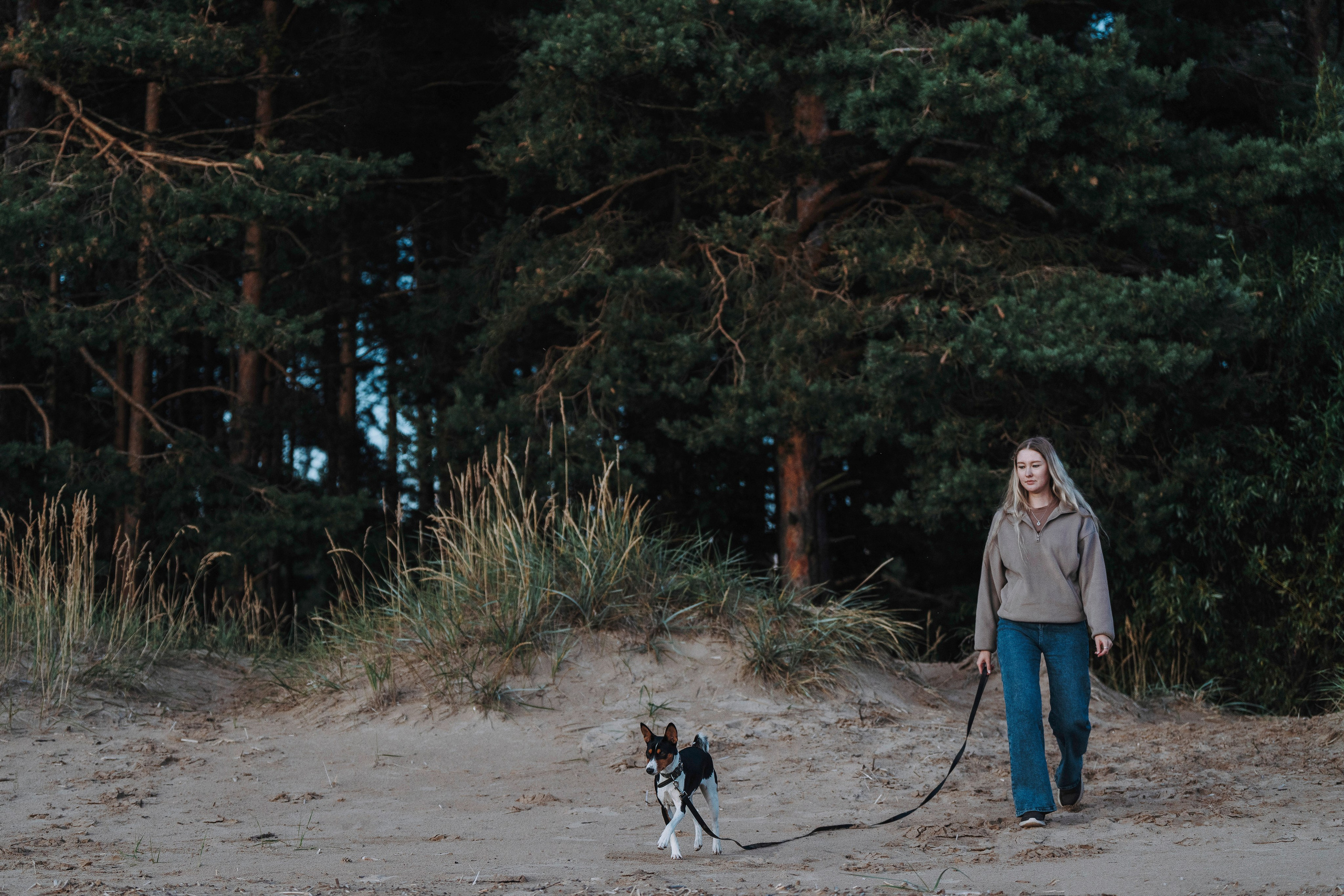 Екатерина и Дива. Фотограф анималист в Спб недорого Олеся Майорова