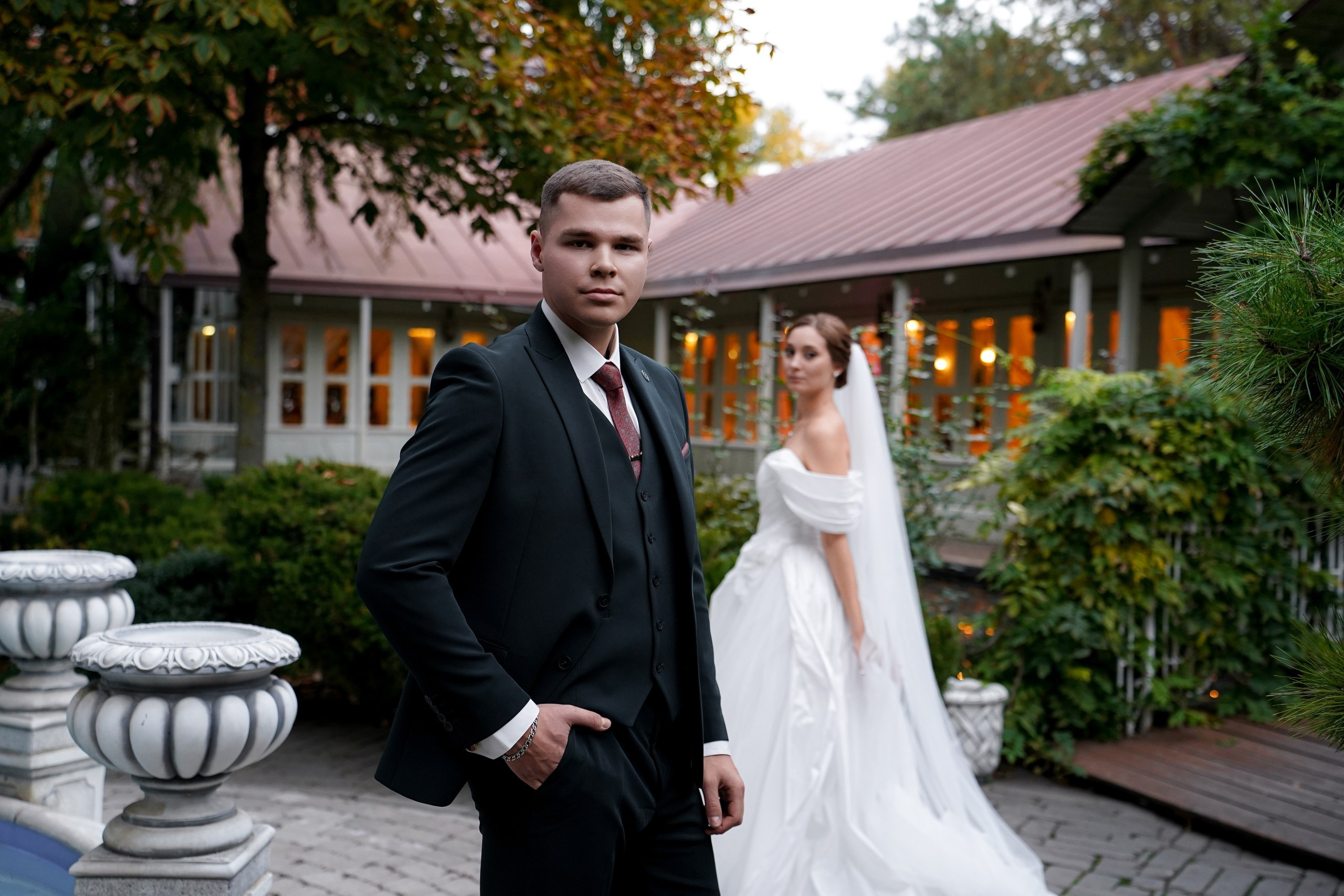 Свадебная экспресс-фотосессия на территории ресторана «Атаманская усадьба» в Ростове-на-Дону. Дмитрий и Арина 💫. Свадебный фотограф в Ростове-на-Дону. Таинство Крещения и Венчания, семейные фотосессии. Алёна Чёботова