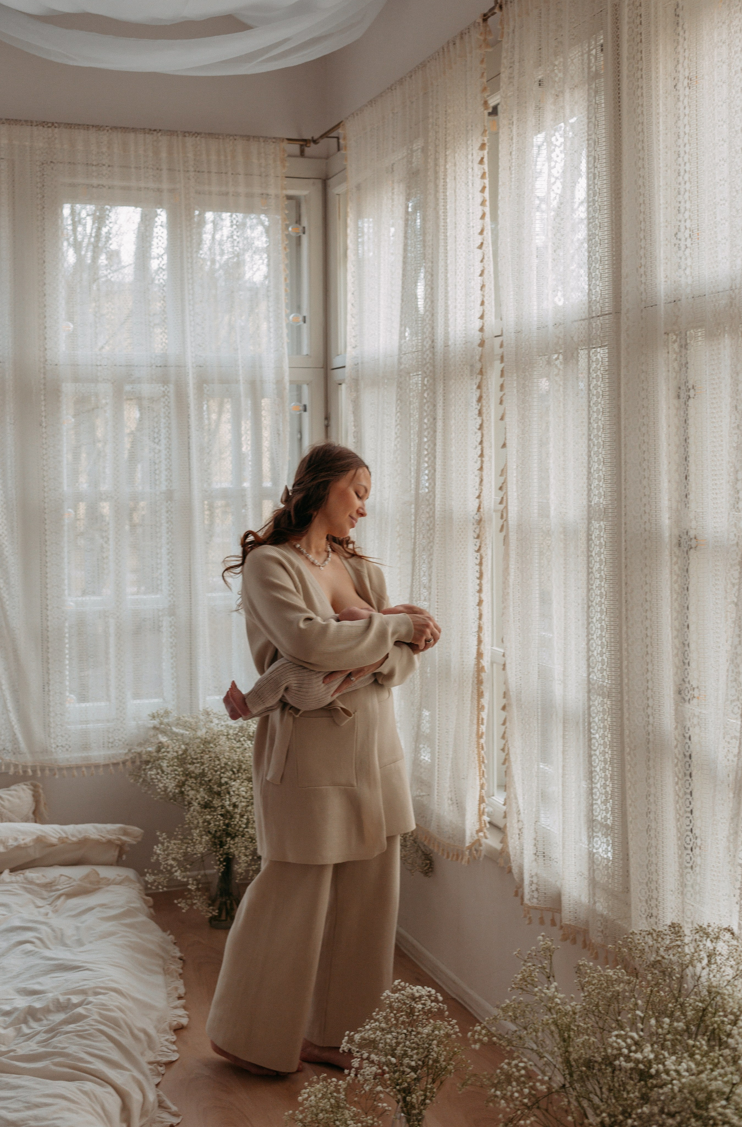 Мама и малышка (Balcone Studio). Фотограф в Санкт-Петербурге Гарипова Валерия