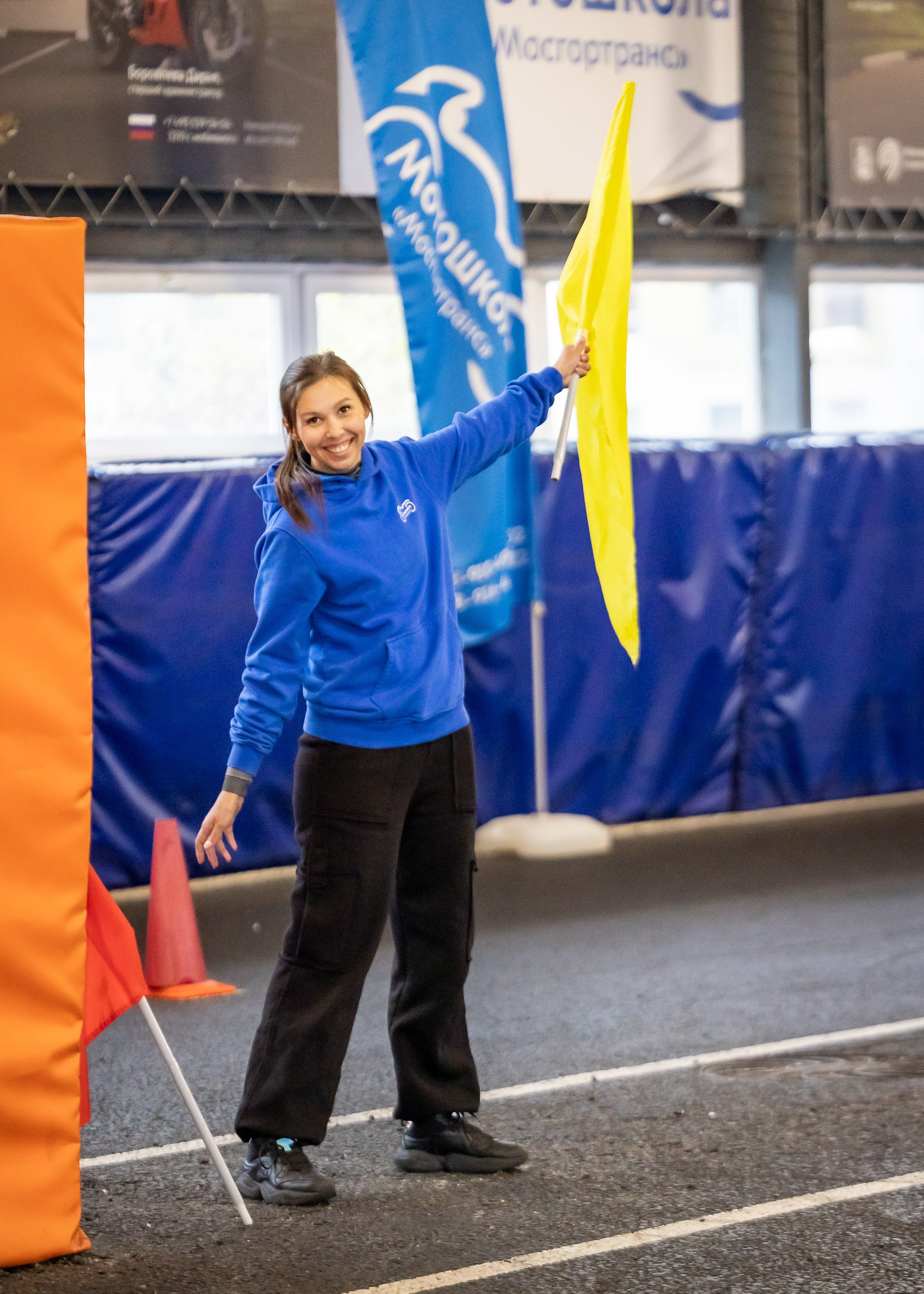 Соревнования в Мотошколе «Мосгортранс». Фотограф Владимир Охрименко