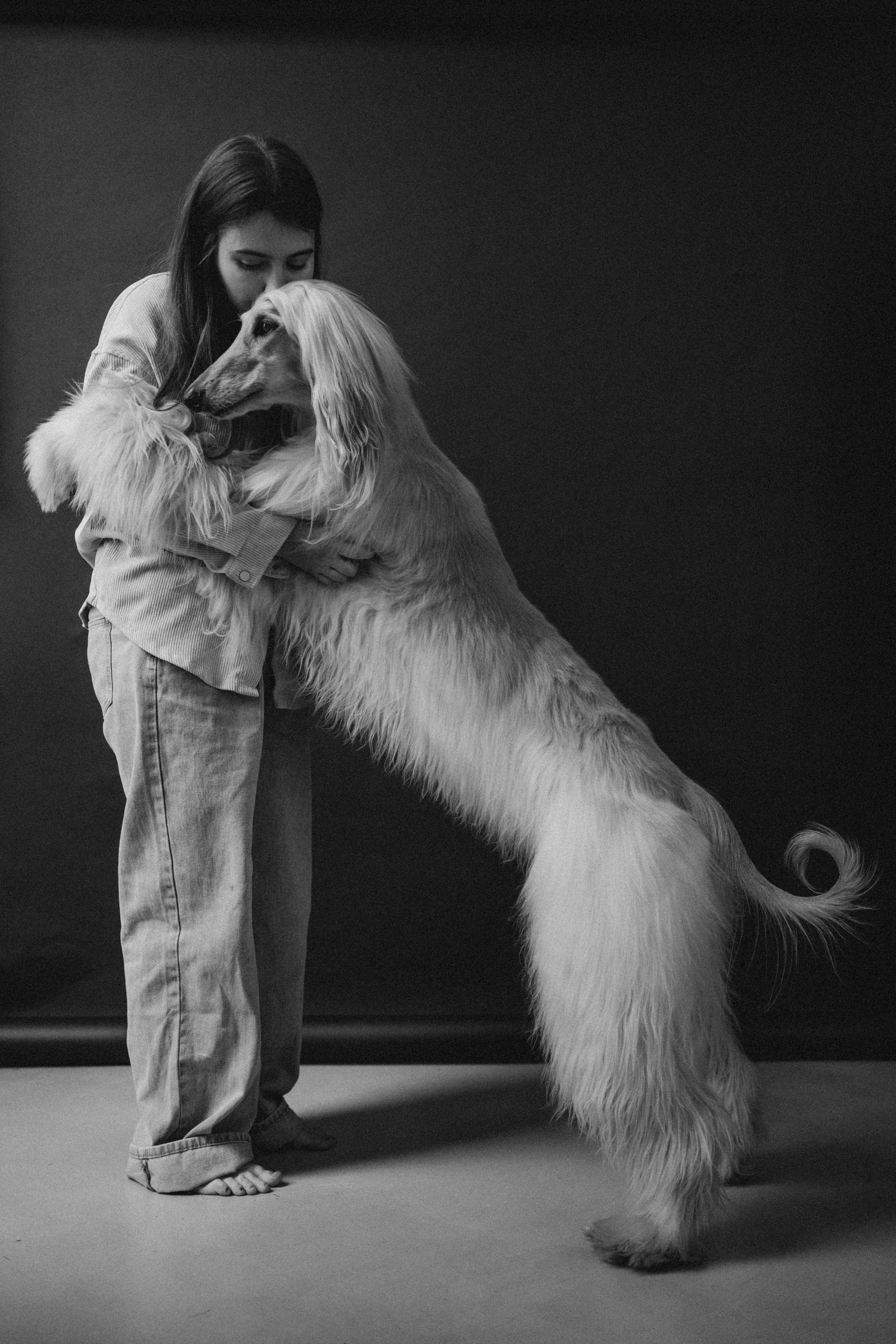 Катя и Милка. Семейный фотограф и анималист в Москве Анна Иванова