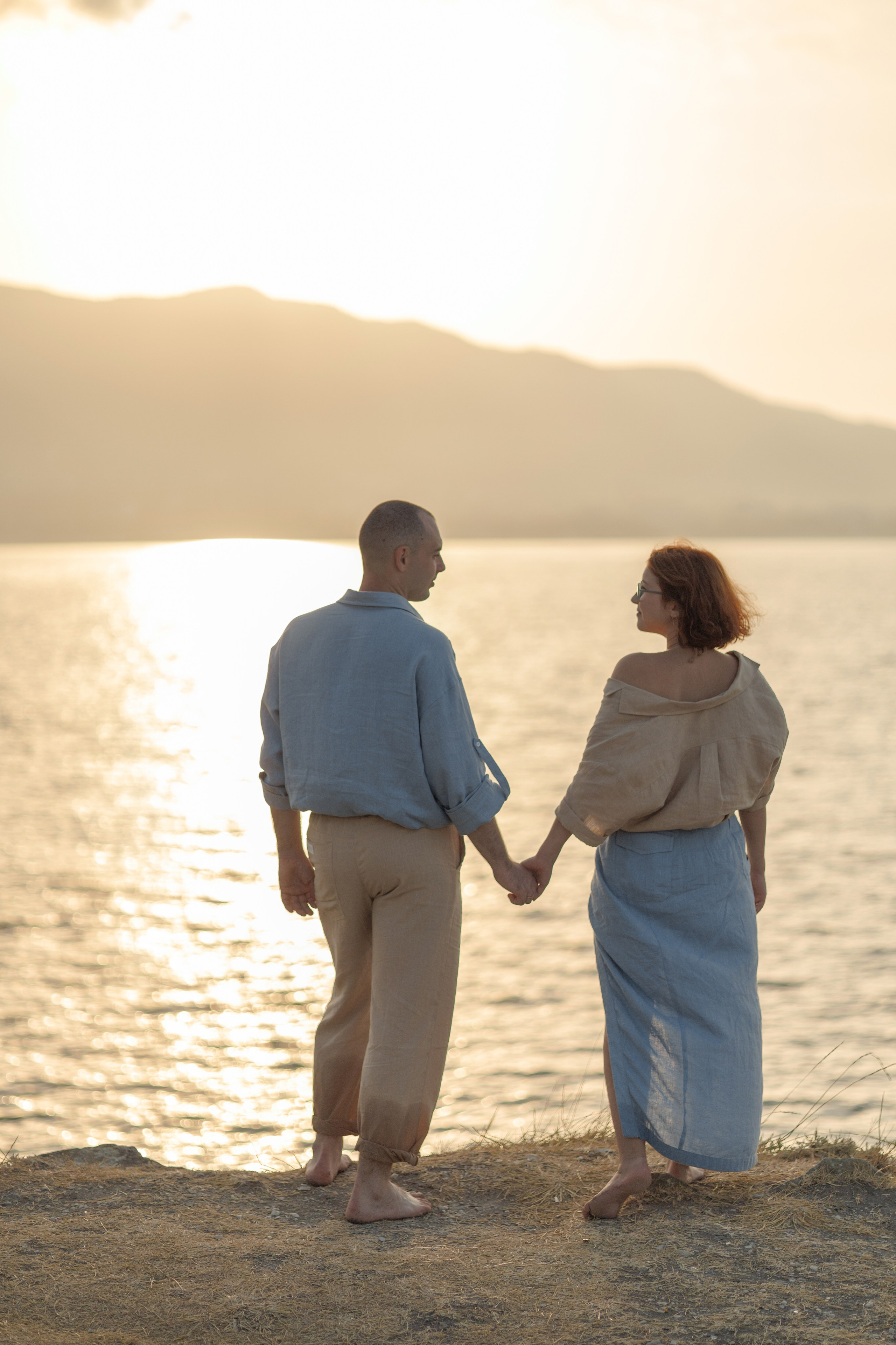 История любви на рассвете. Семейный и портретный фотограф в Геленджике Любовь Бодрова