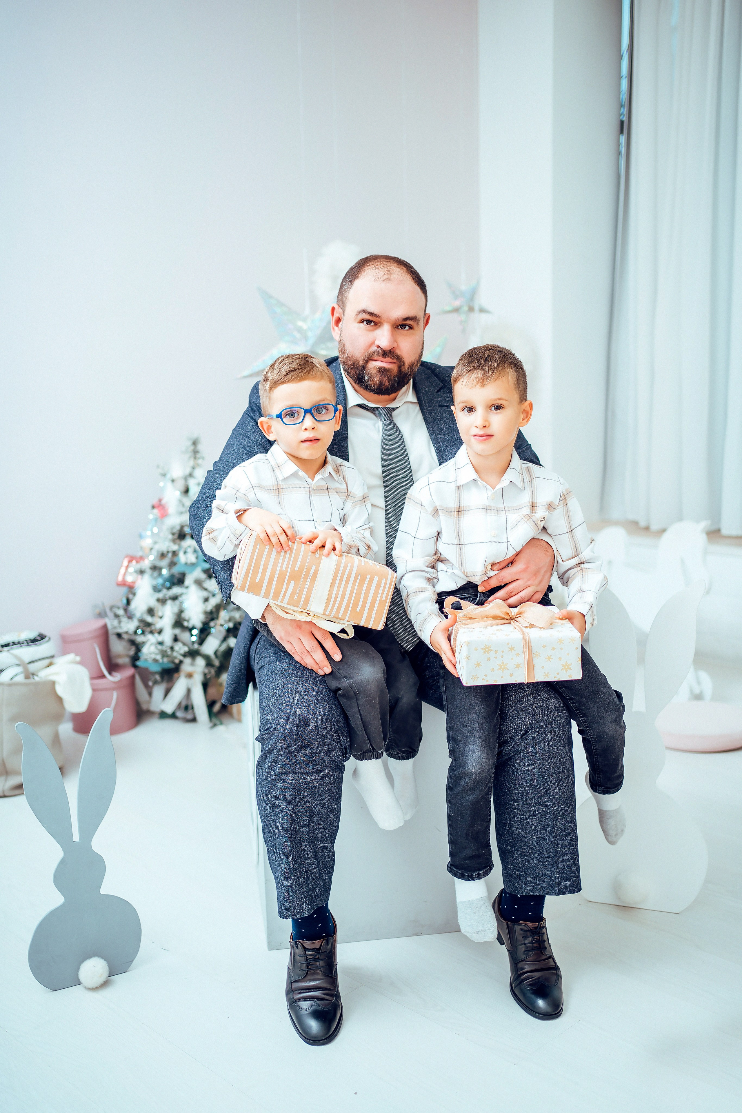 Новогодняя семейная съемка. Семейный и детский фотограф в Ростове-на-Дону Екатерина Шевченко