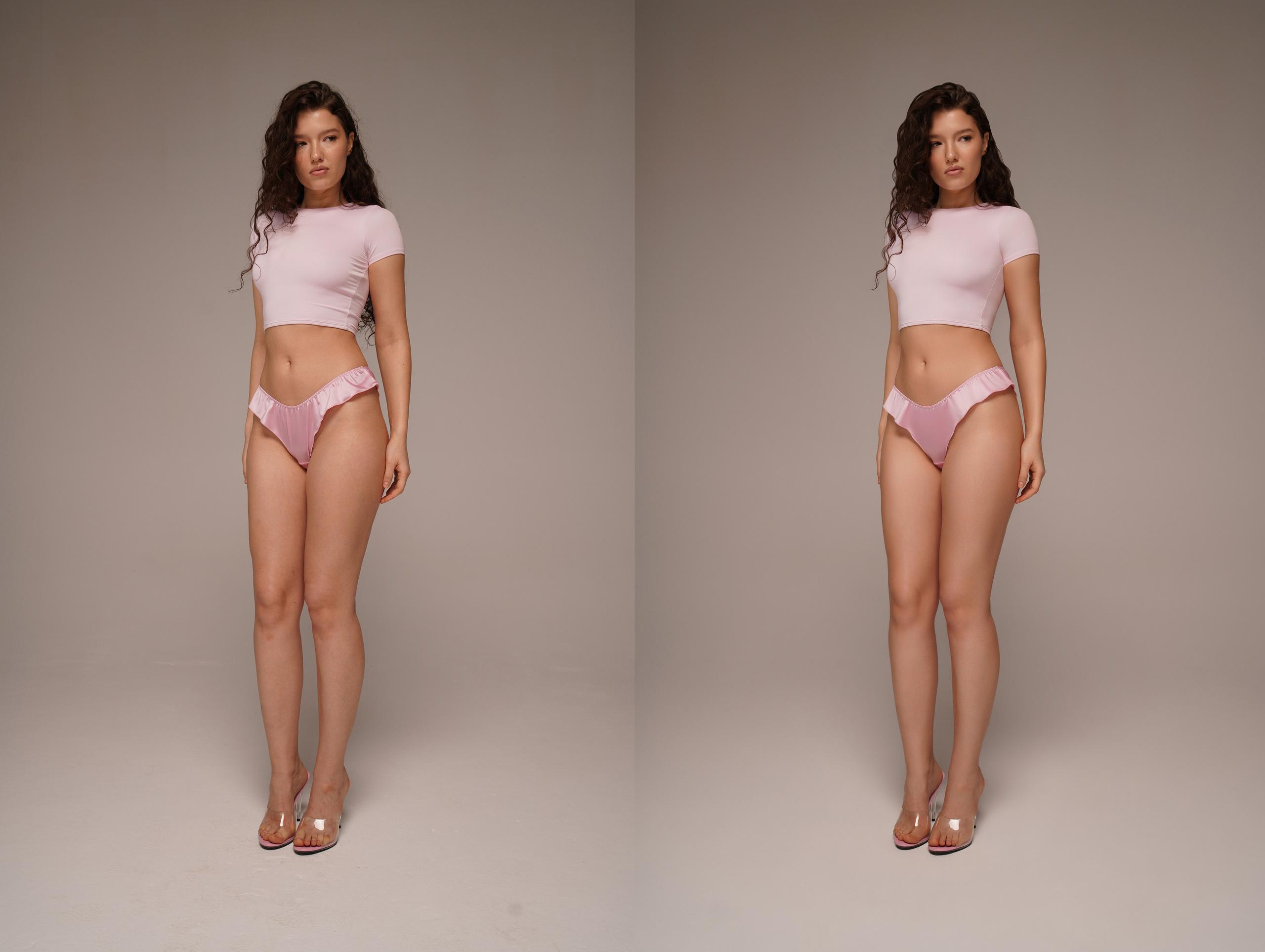 Для рекламы белья