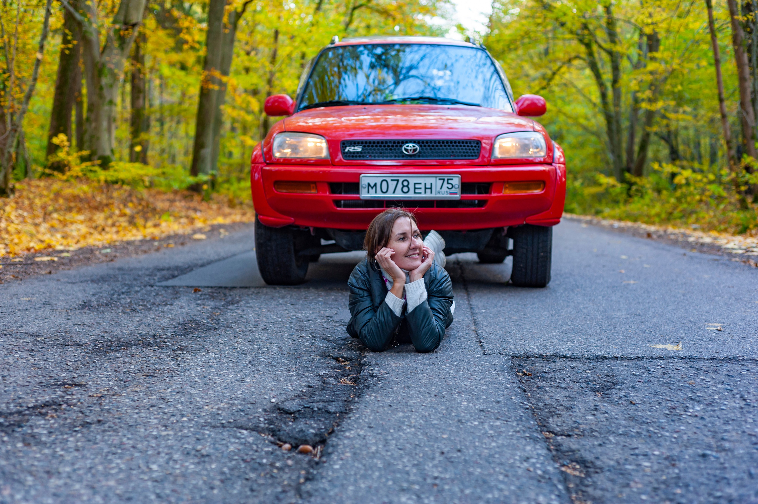 Съемка с автомобилем. Фотограф Калиниград