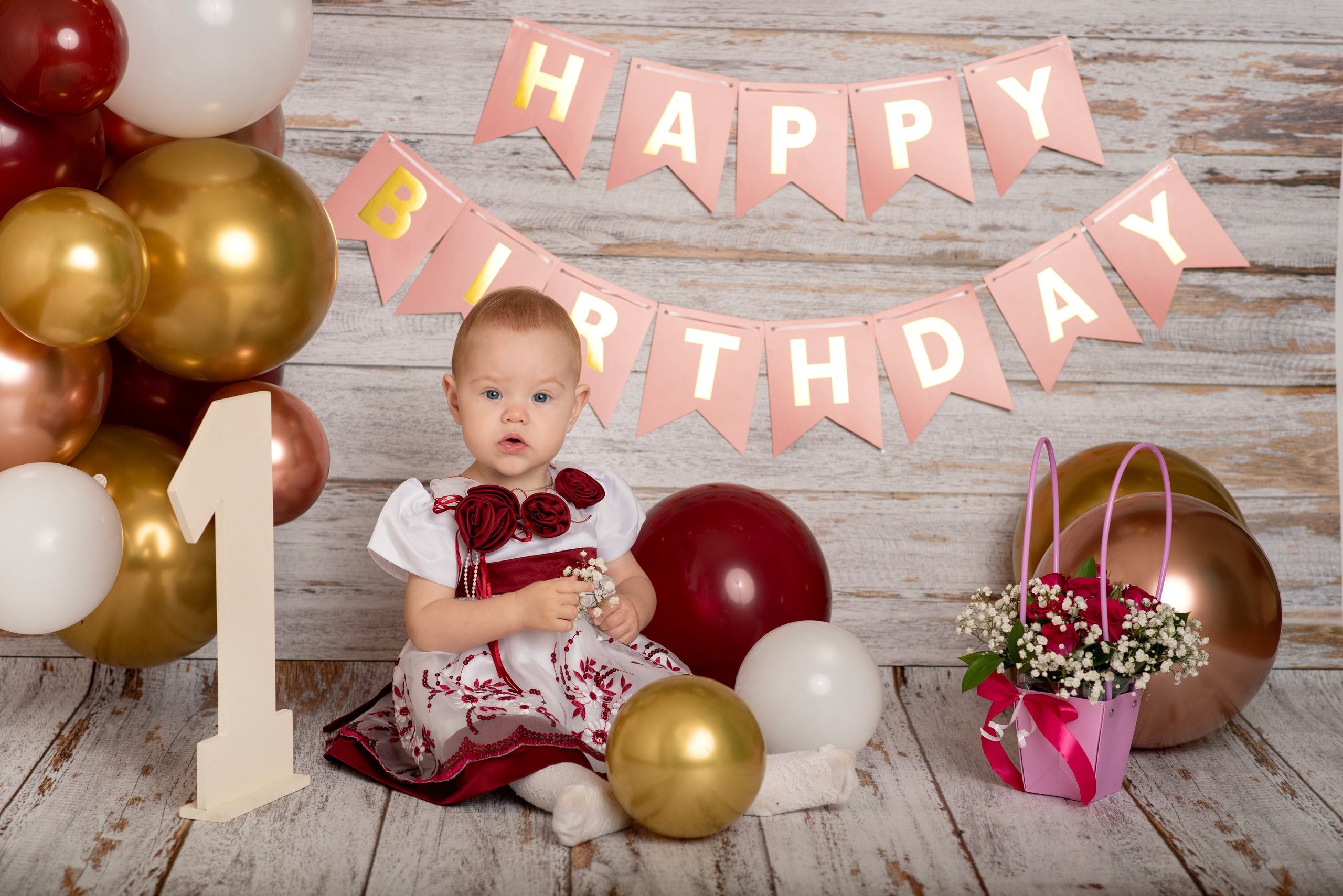 Первый годик малыша. Фотограф в Чесме Елена Воронина