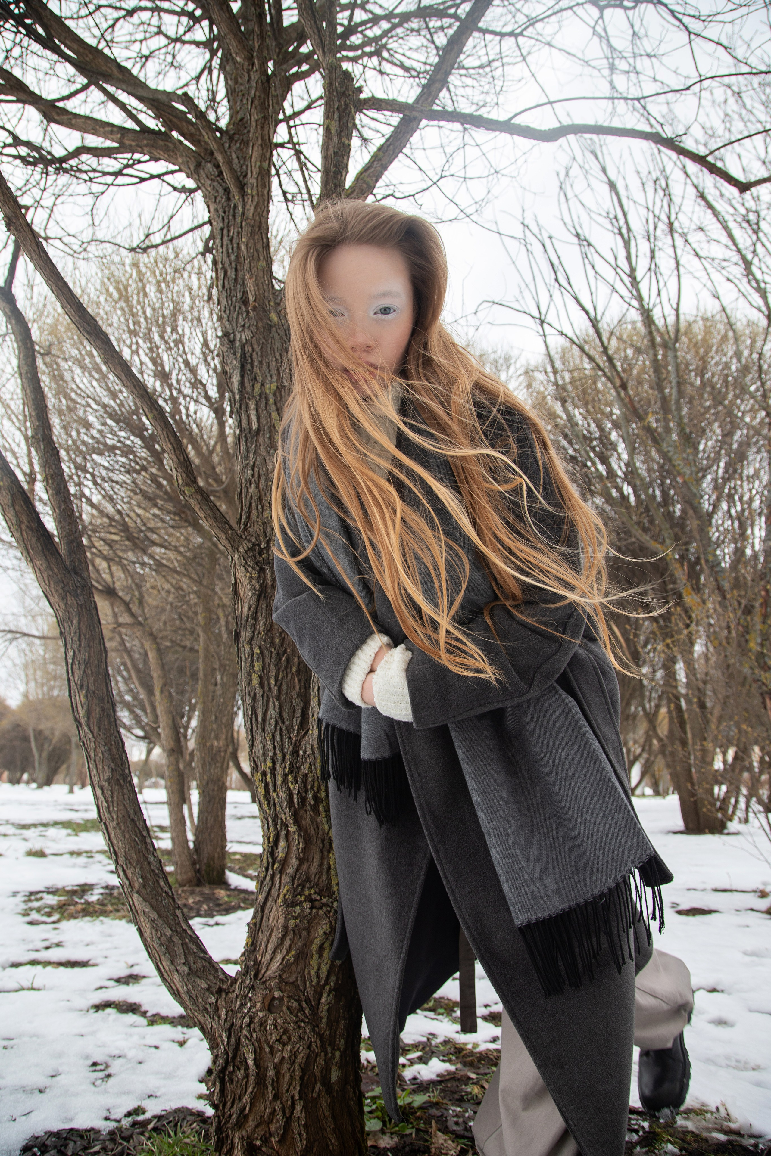 Фотосессия для Татьяны в весеннем парке. Портретный фотограф в Москве Антонина Коршунова