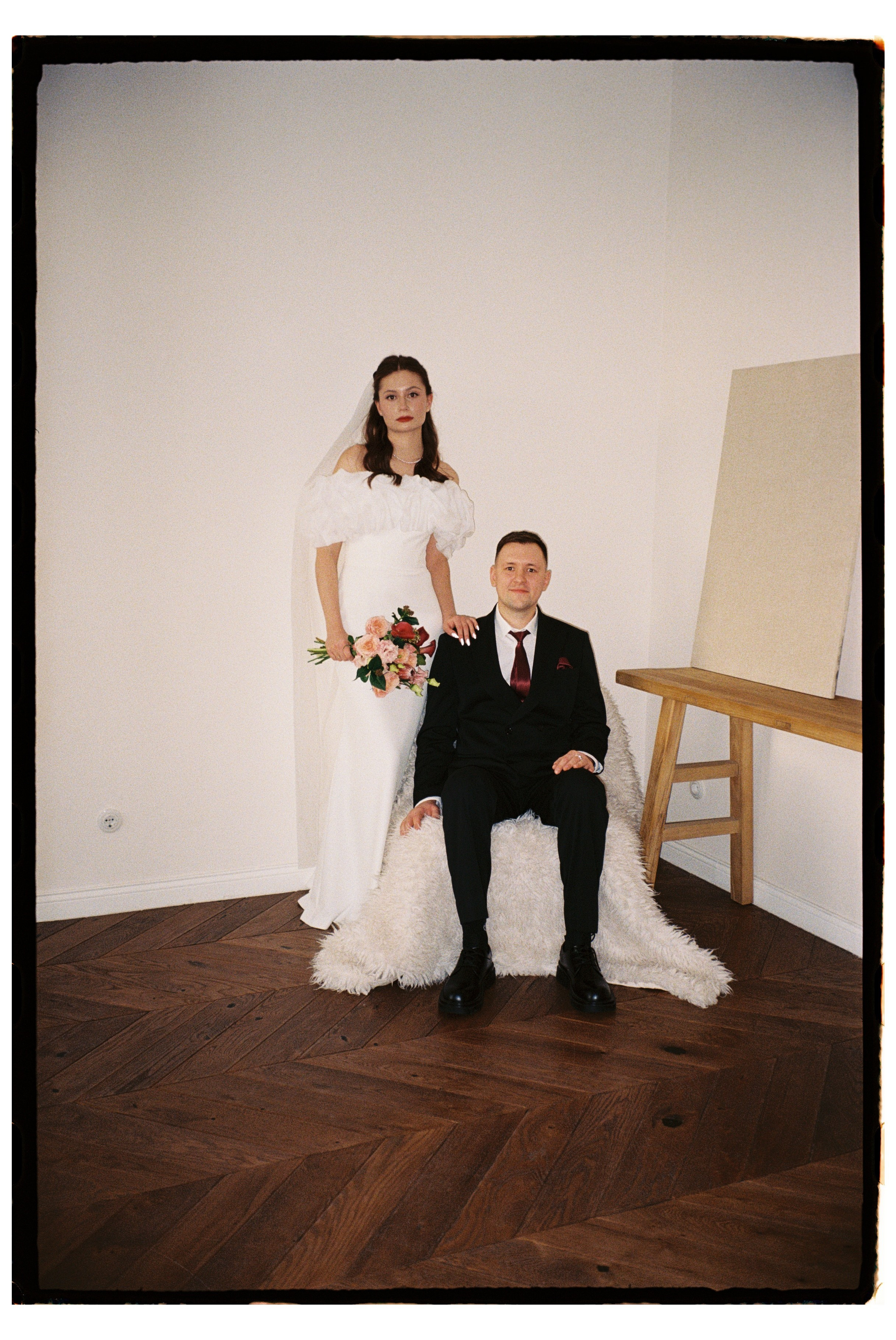 На плёнку (Оля и Денис). Фотограф в Москве — Евгения Прокопенко