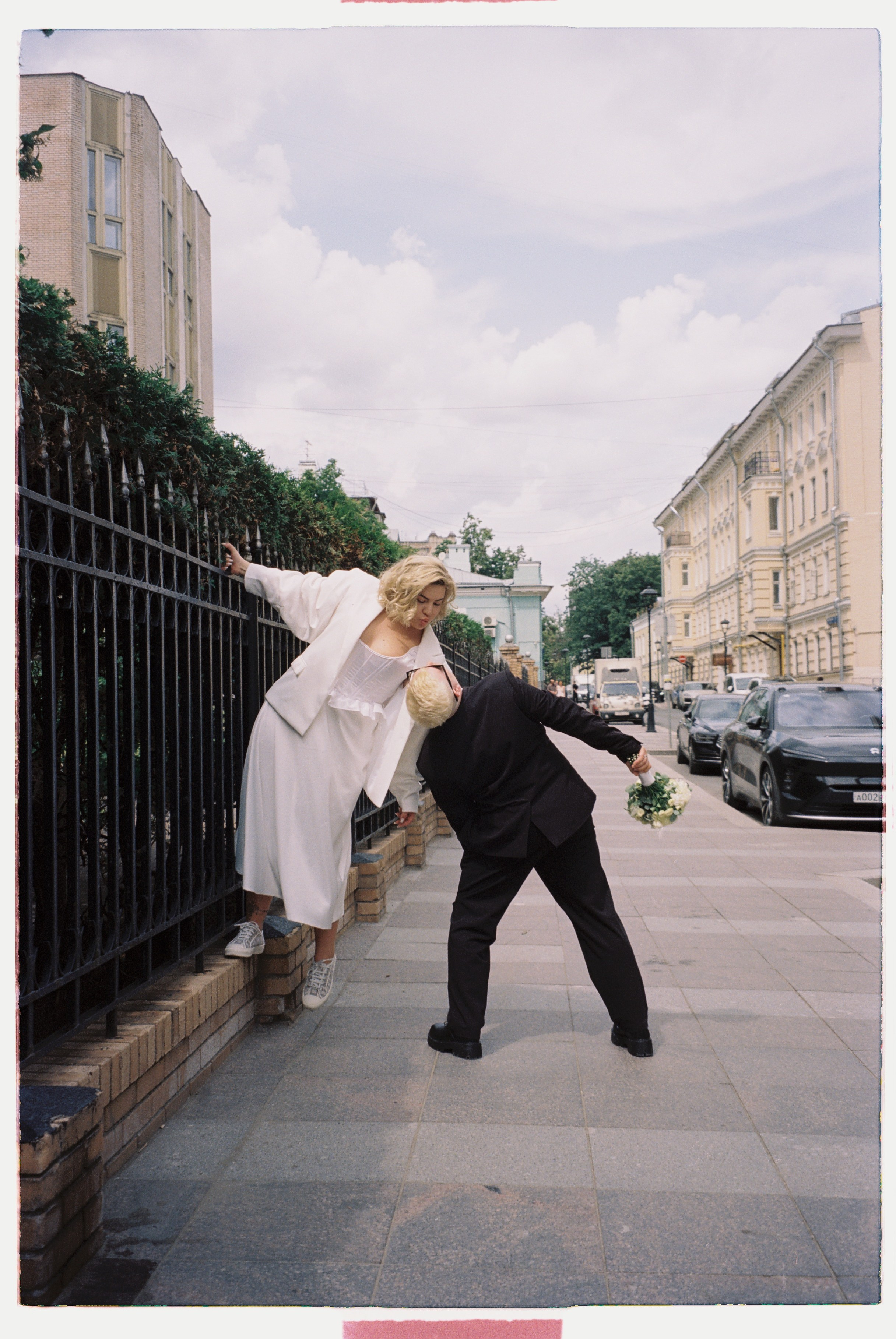 На плёнку (Даша и Лёша). Фотограф в Москве — Евгения Прокопенко