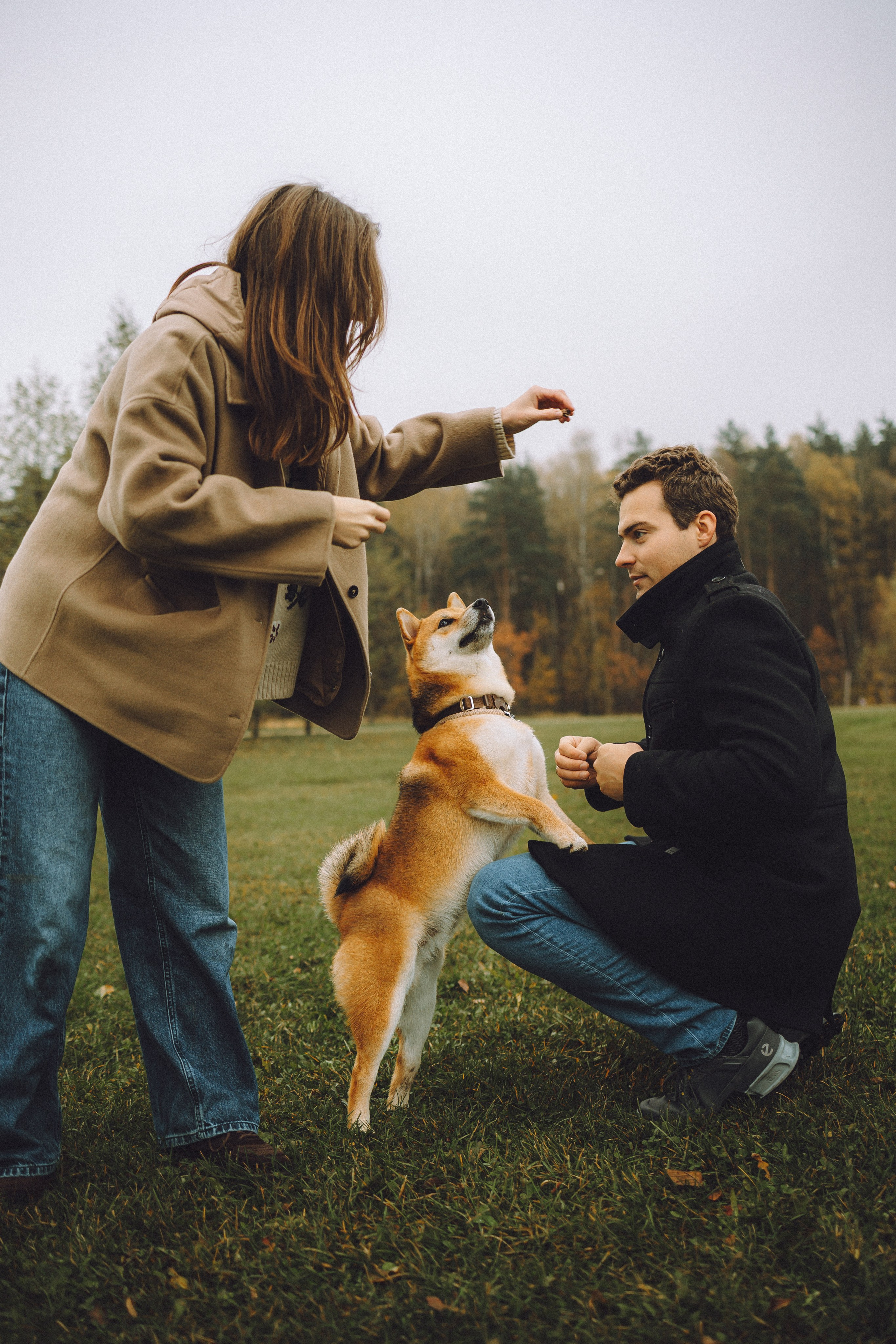 Настя, Юра и Скай