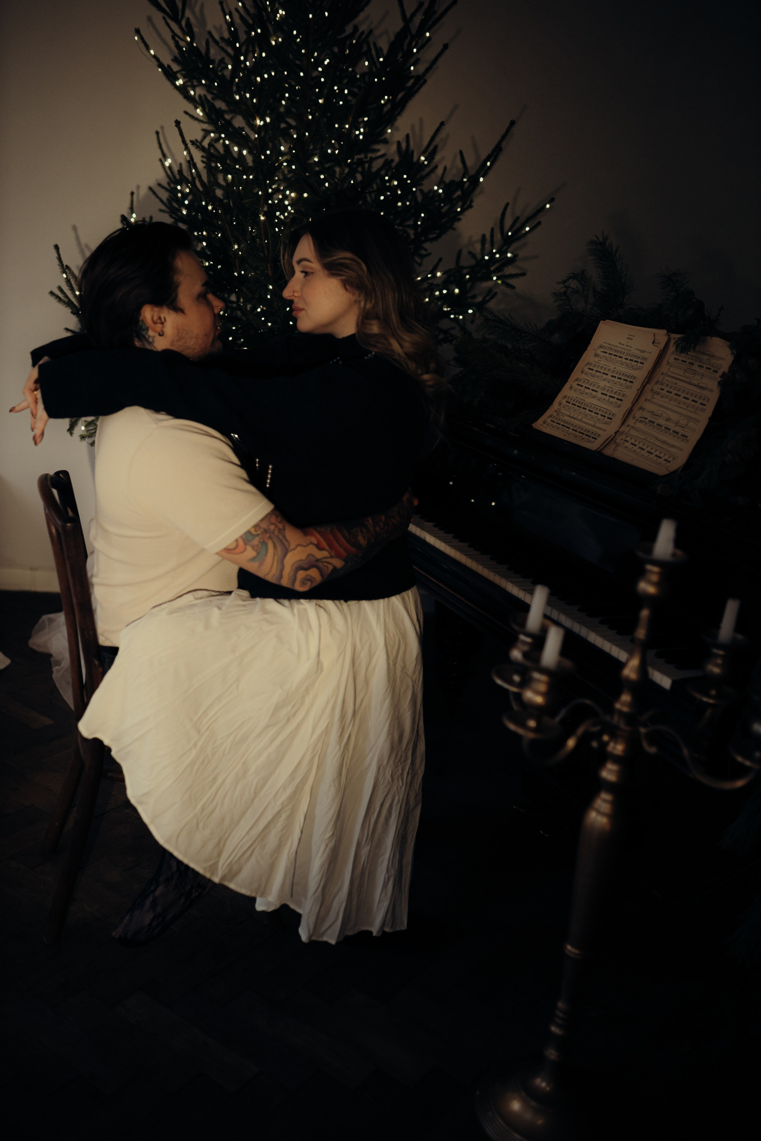Новогодняя LoveStory. Фотограф Санкт-Петербург Князева Елизавета