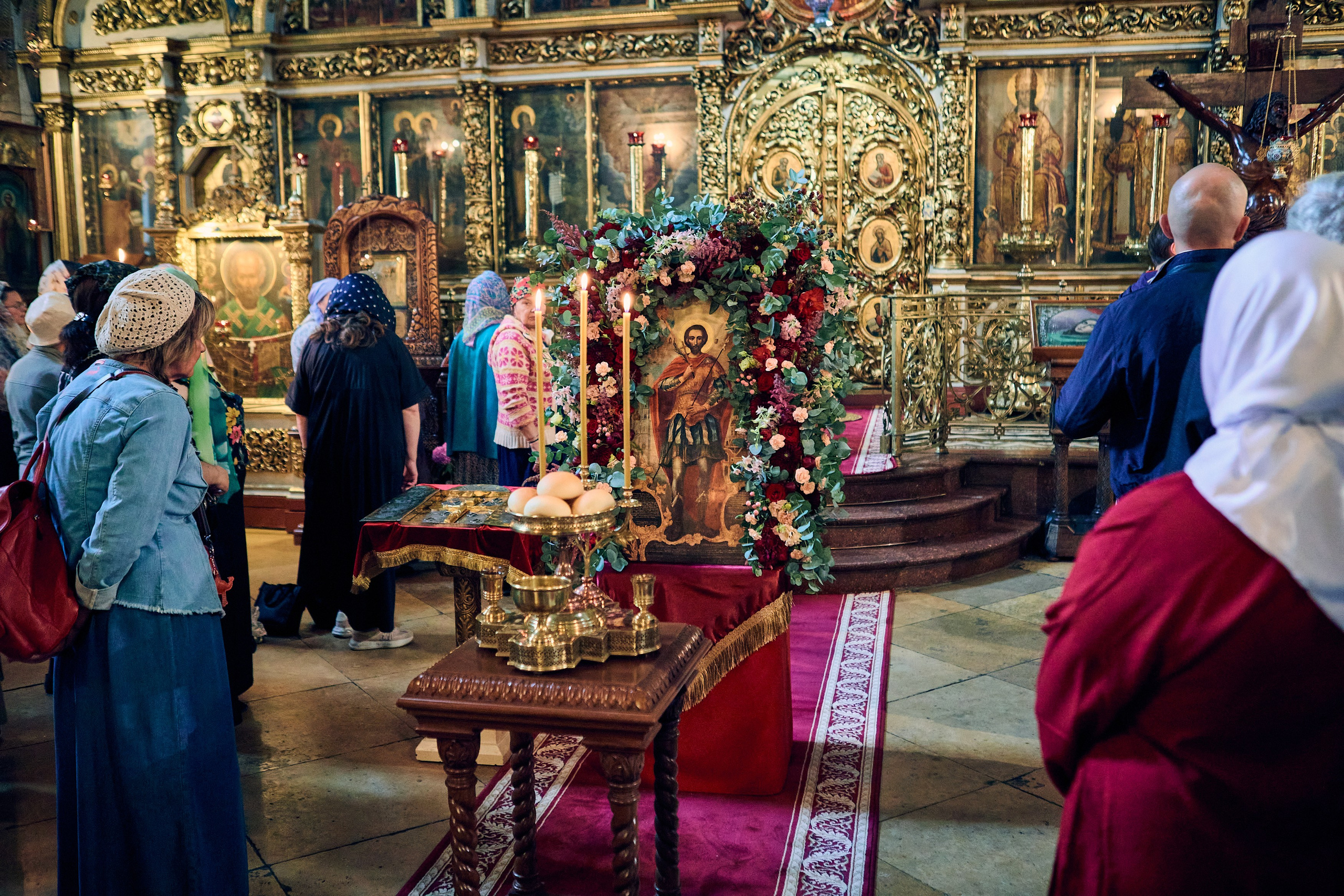 Всенощное бдение в канун престольного праздника храма Иоанна Воина. DMITRY MOISEENKO — фотограф, художник, топ-стилист